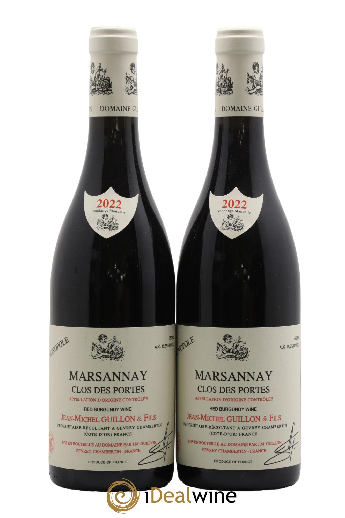 Marsannay Clos Des Portes Guillon & Fils 2022 - Lotto di 2 bottiglie - 0
