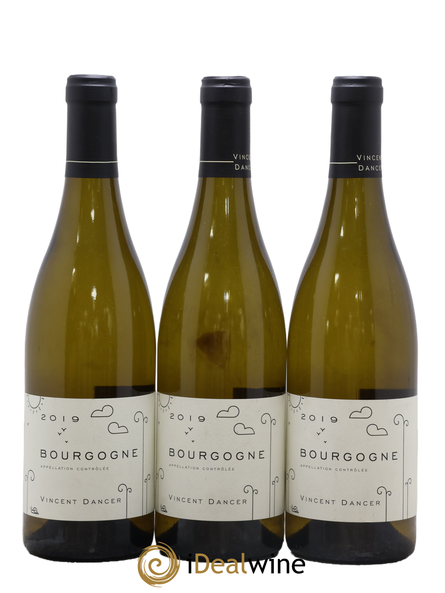 Bourgogne Vincent Dancer 2019 - Posten von 3 Flaschen - 0