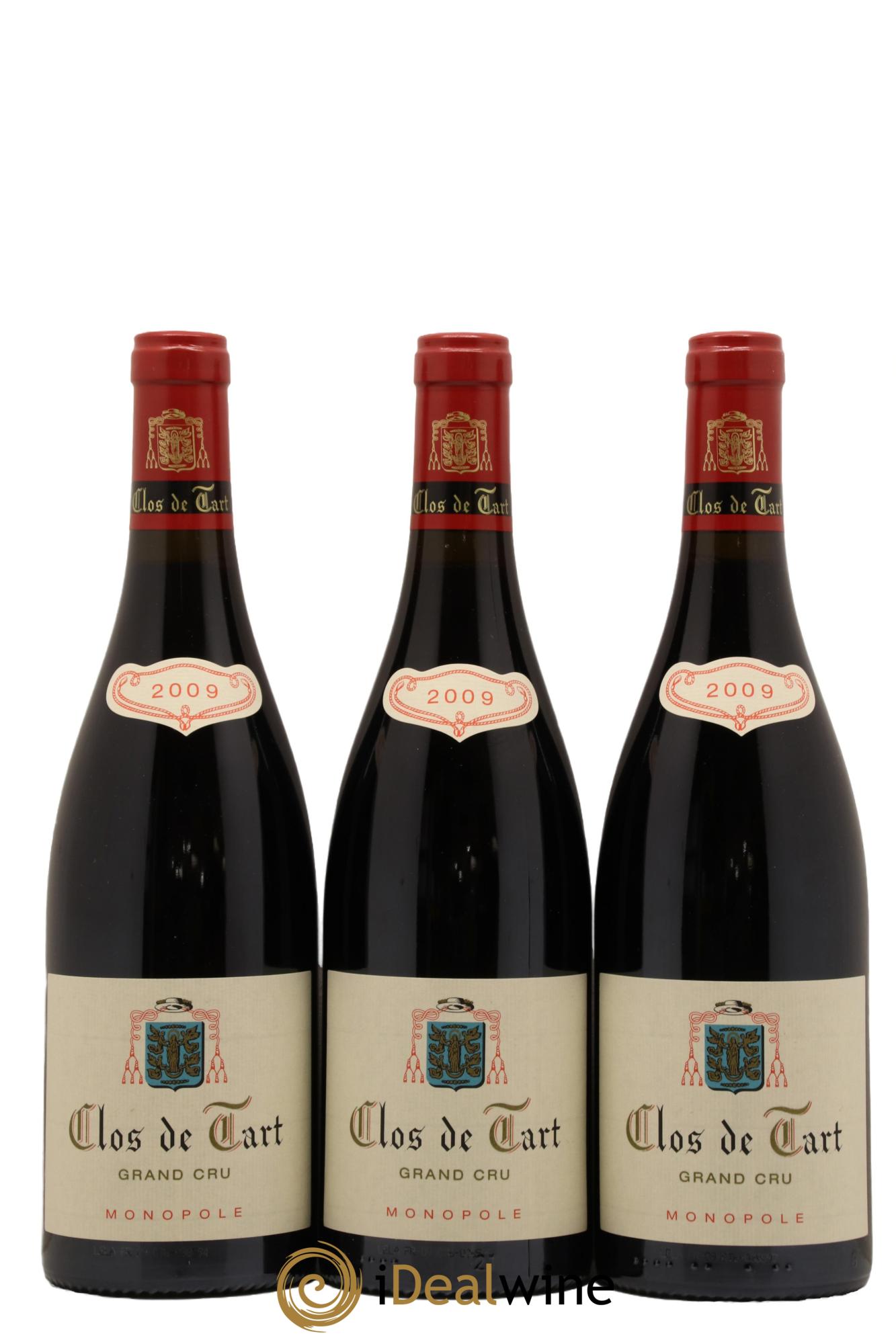 Clos de Tart Grand Cru Clos de Tart 2009 - Lot de 3 bouteilles - 0