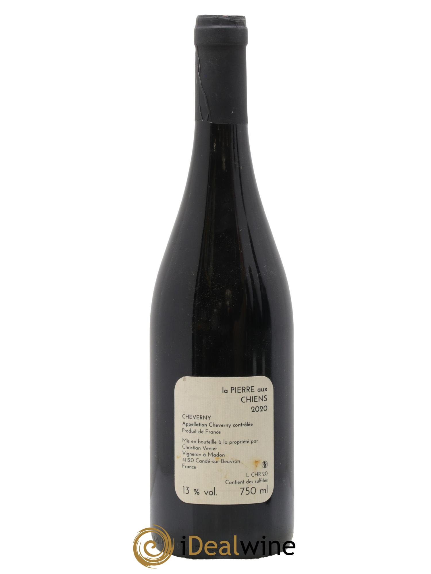 Cheverny La Pierre aux Chiens Christian Venier 2020 - Lot of 1 bottle - 1