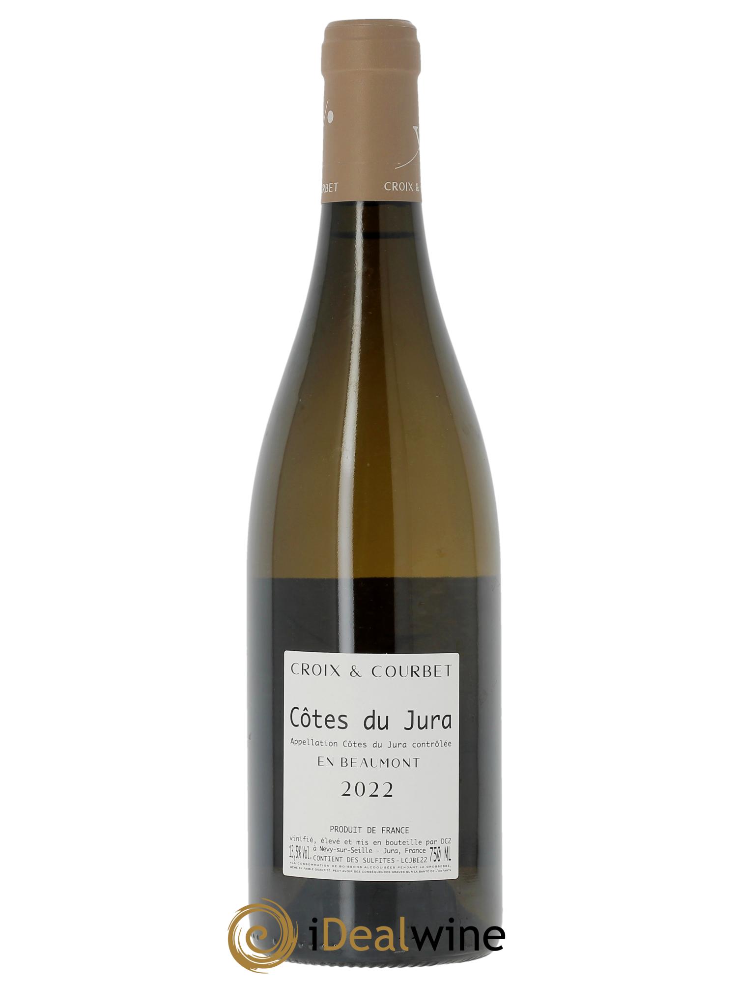 Côtes du Jura En Beaumont Croix & Courbet 2022 - Lot de 1 bouteille - 1