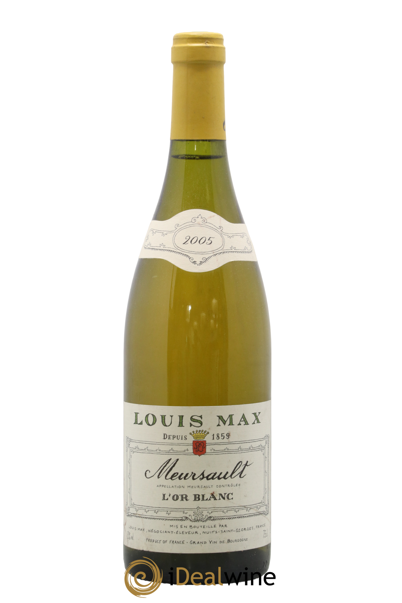 Meursault L'Or Blanc Louis Max 2005 - Lot de 1 bouteille - 0