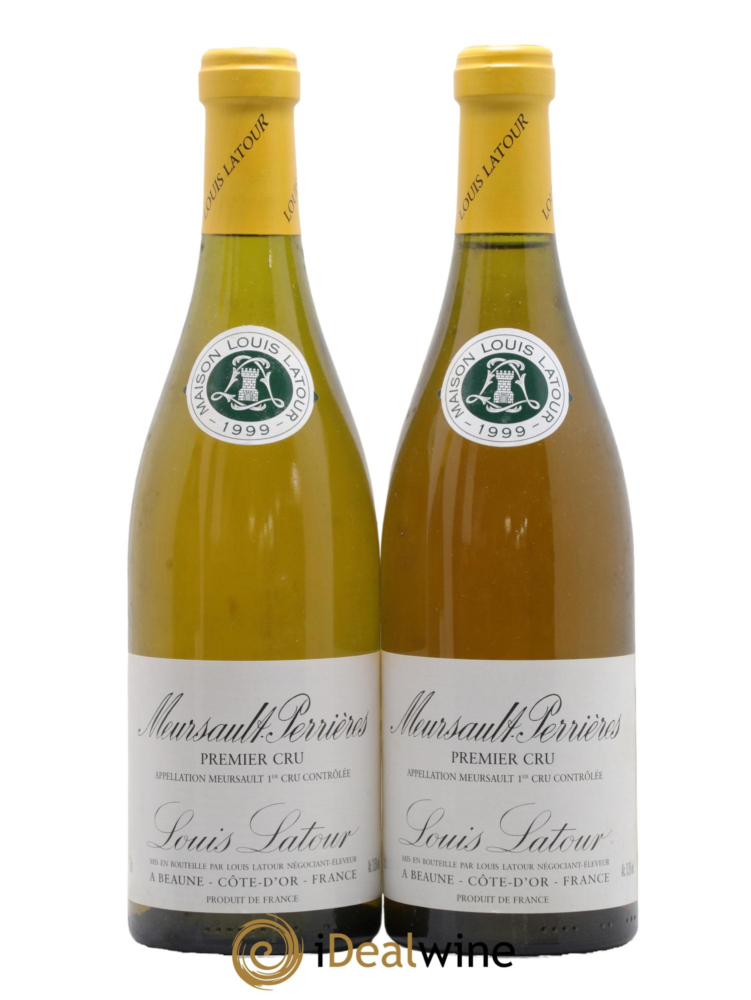 Meursault 1er Cru Perrières Louis Latour 1999 - Lotto di 2 bottiglie - 0
