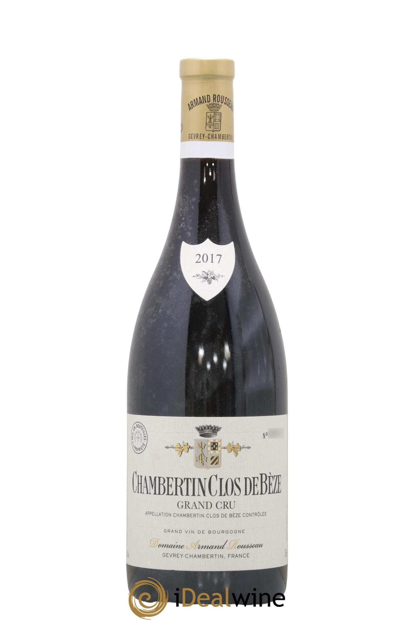 Chambertin Clos de Bèze Grand Cru Armand Rousseau (Domaine) 2017 - Lot of 1 bottle - 0
