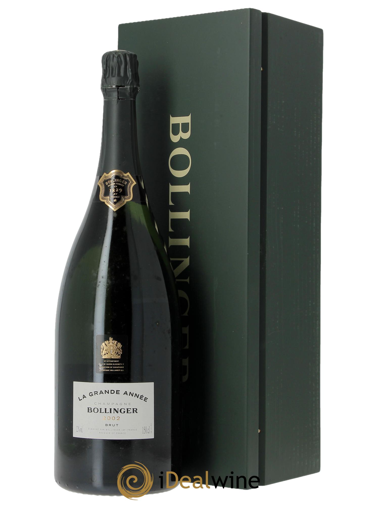 La Grande Année Brut Bollinger 2002 - Lot of 1 magnum - 0