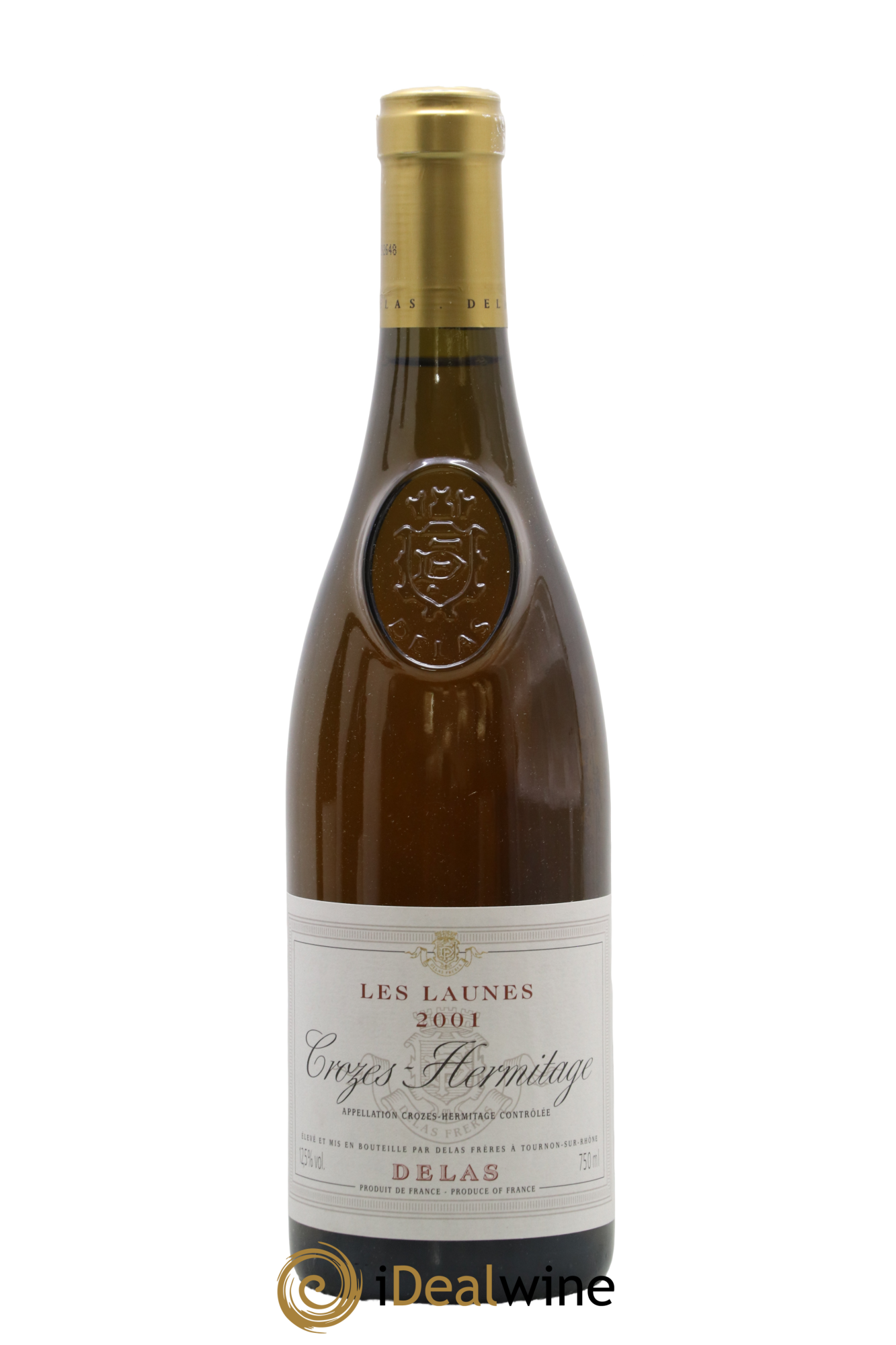 Crozes-Hermitage Les Launes Delas Frères 2001 - Posten von 1 Flasche - 0