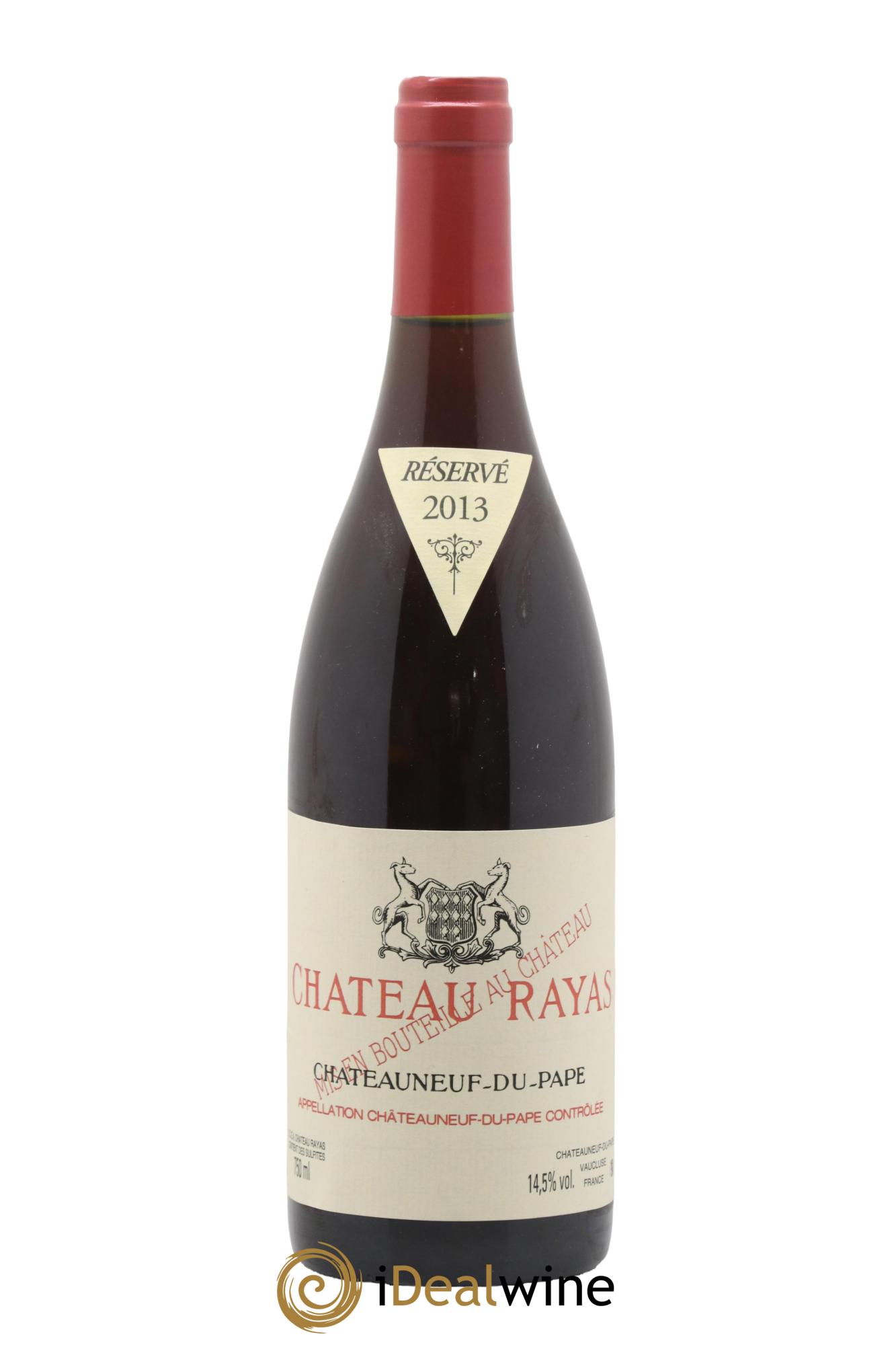 Châteauneuf-du-Pape Château Rayas Emmanuel Reynaud 2013 - Lot de 1 bouteille - 0