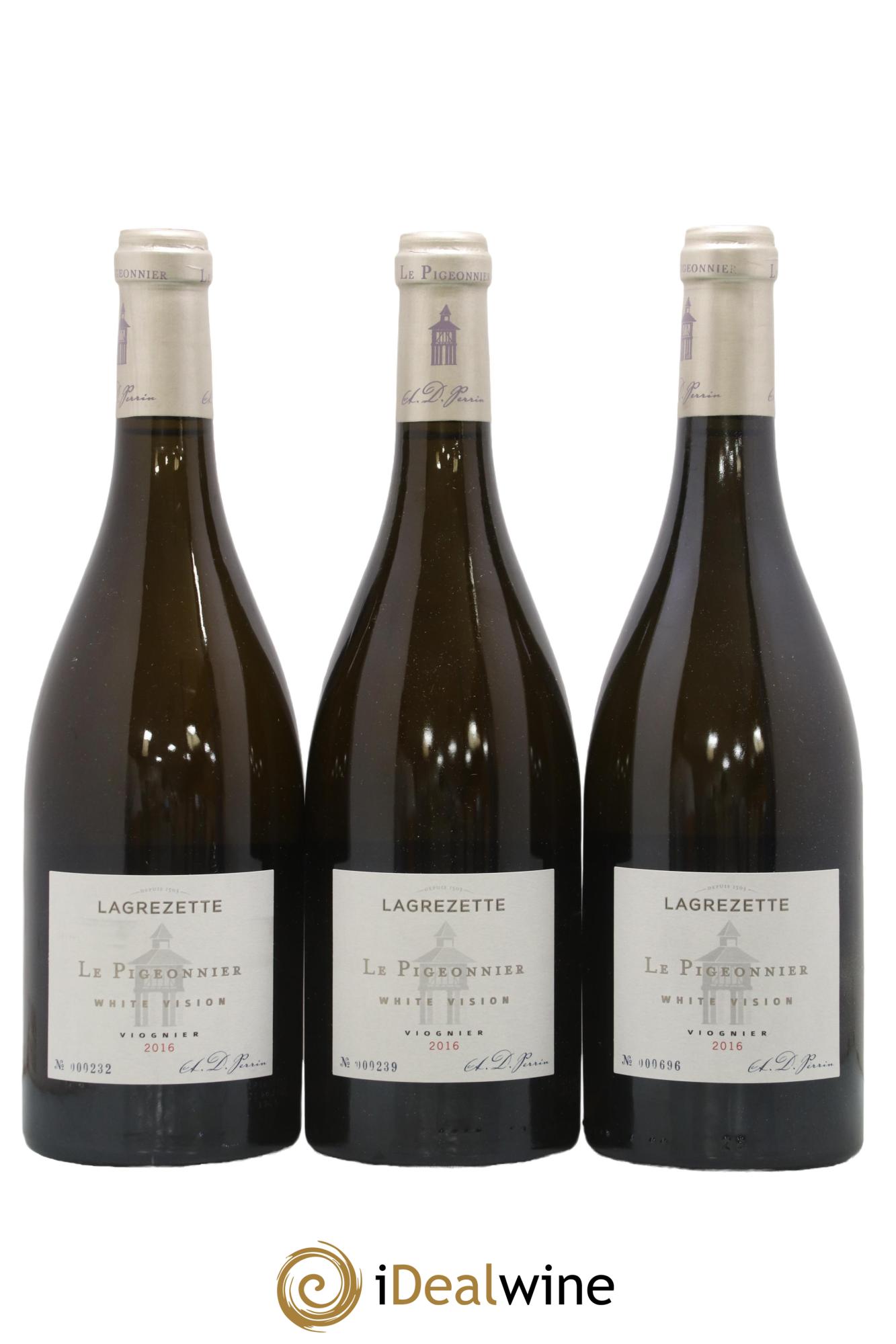 Sud-Ouest Côtes du Lot Le Pigeonnier Lagrezette 2016 - Lot de 3 bouteilles - 0