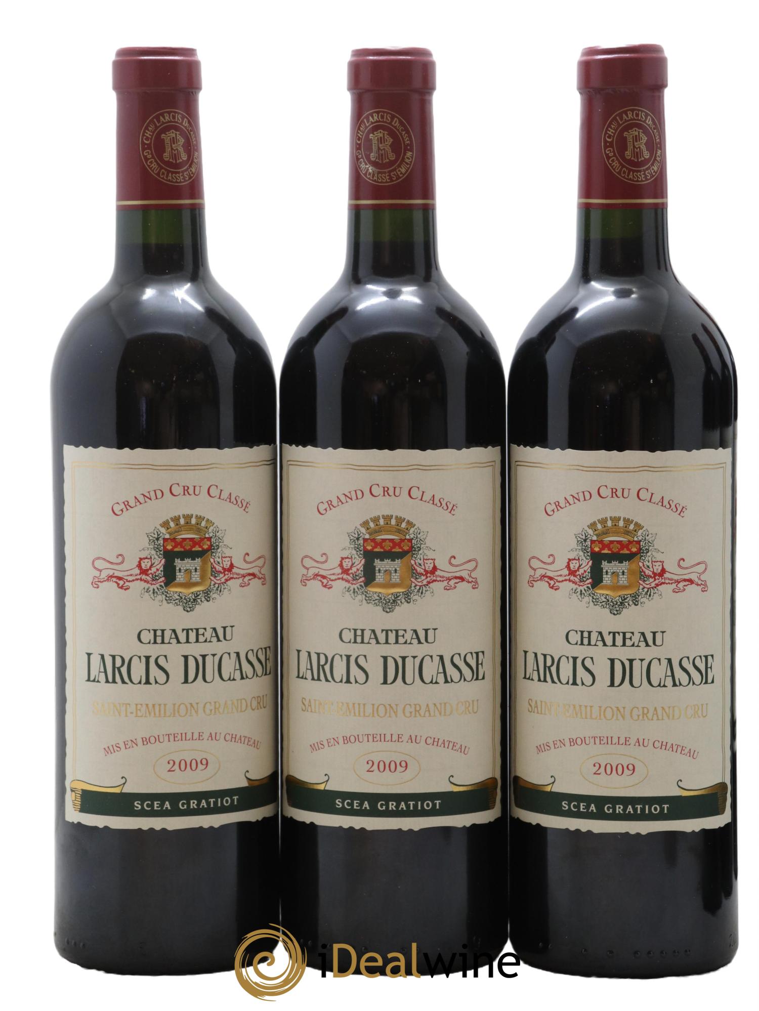 Château Larcis Ducasse 1er Grand Cru Classé B 2009 - Lot de 6 bouteilles - 2