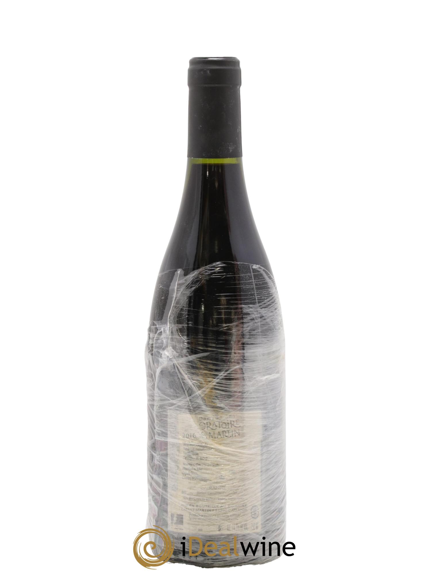 Cairanne Haut-Coustias Oratoire Saint-Martin - Frédéric et François Alary 2016 - Lot de 1 bouteille - 1