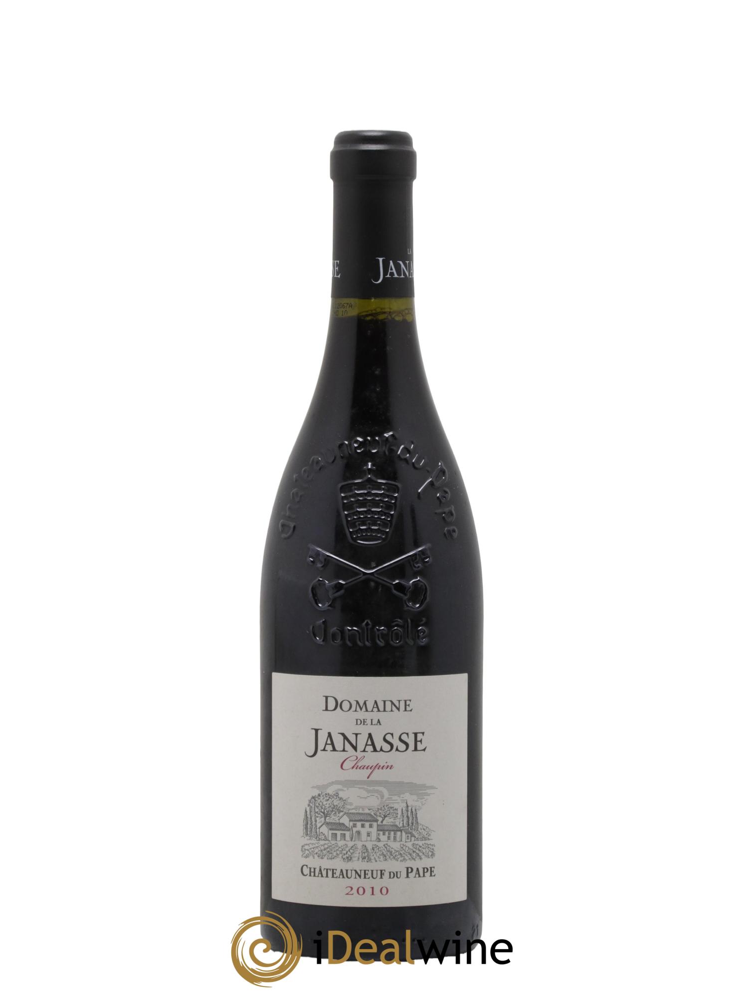 Châteauneuf-du-Pape Cuvée Chaupin La Janasse (Domaine de) 2010 - Lot de 1 bouteille - 0