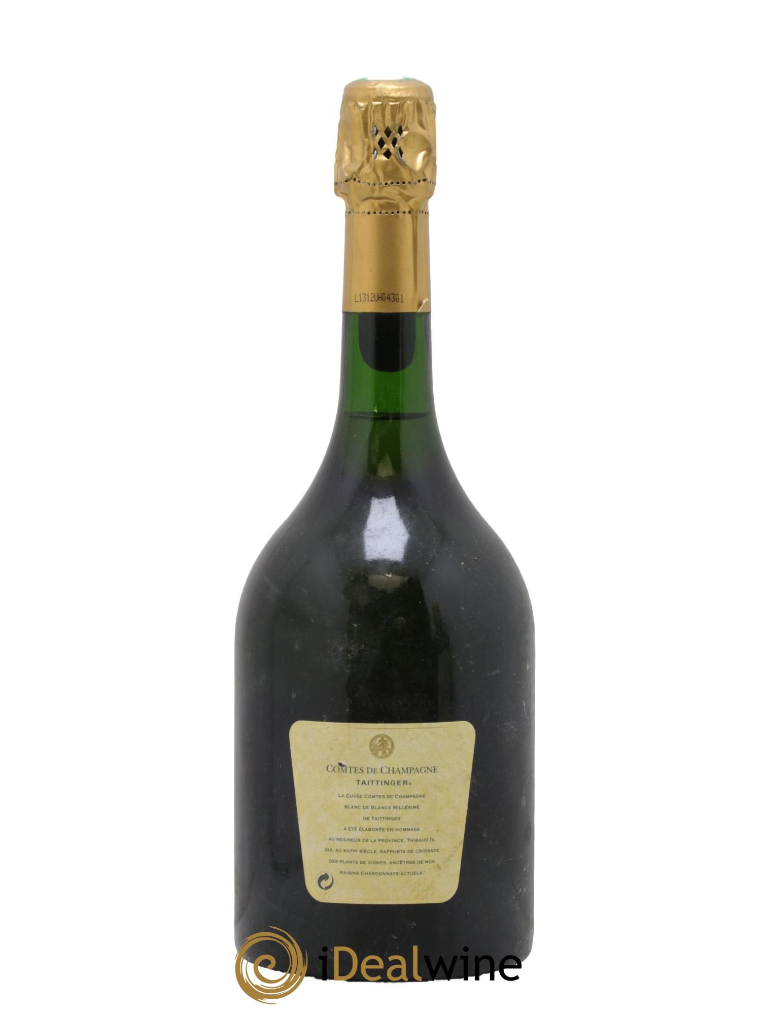 Comtes de Champagne Taittinger 1995 - Lot de 1 bouteille - 1