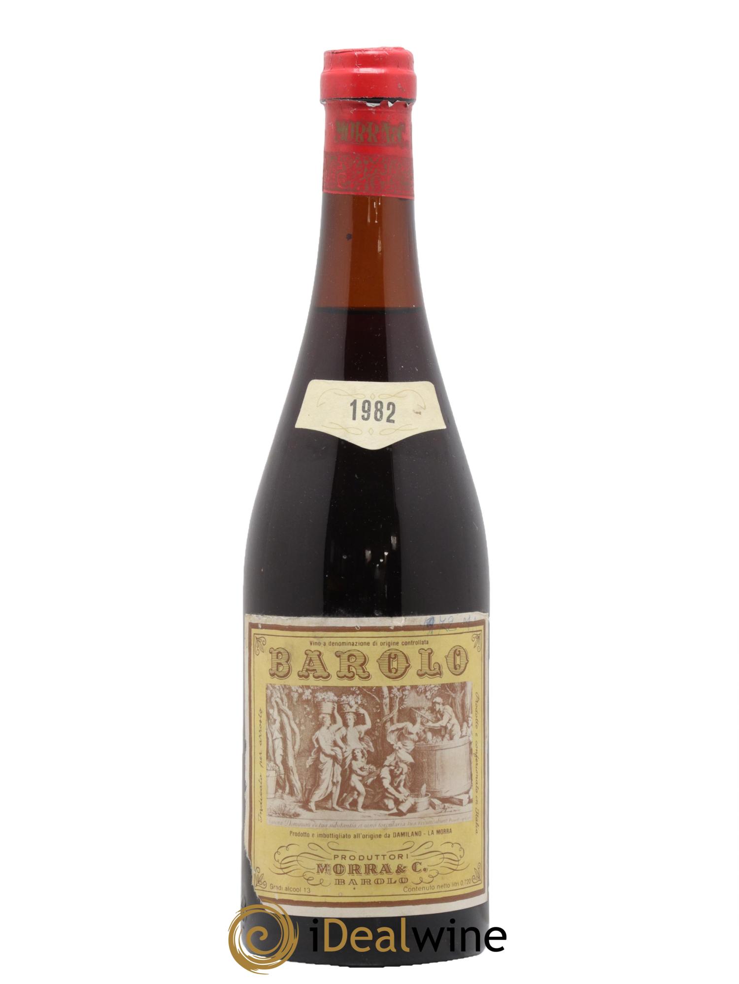 Barolo Morra 1982 - Posten von 1 Flasche - 0