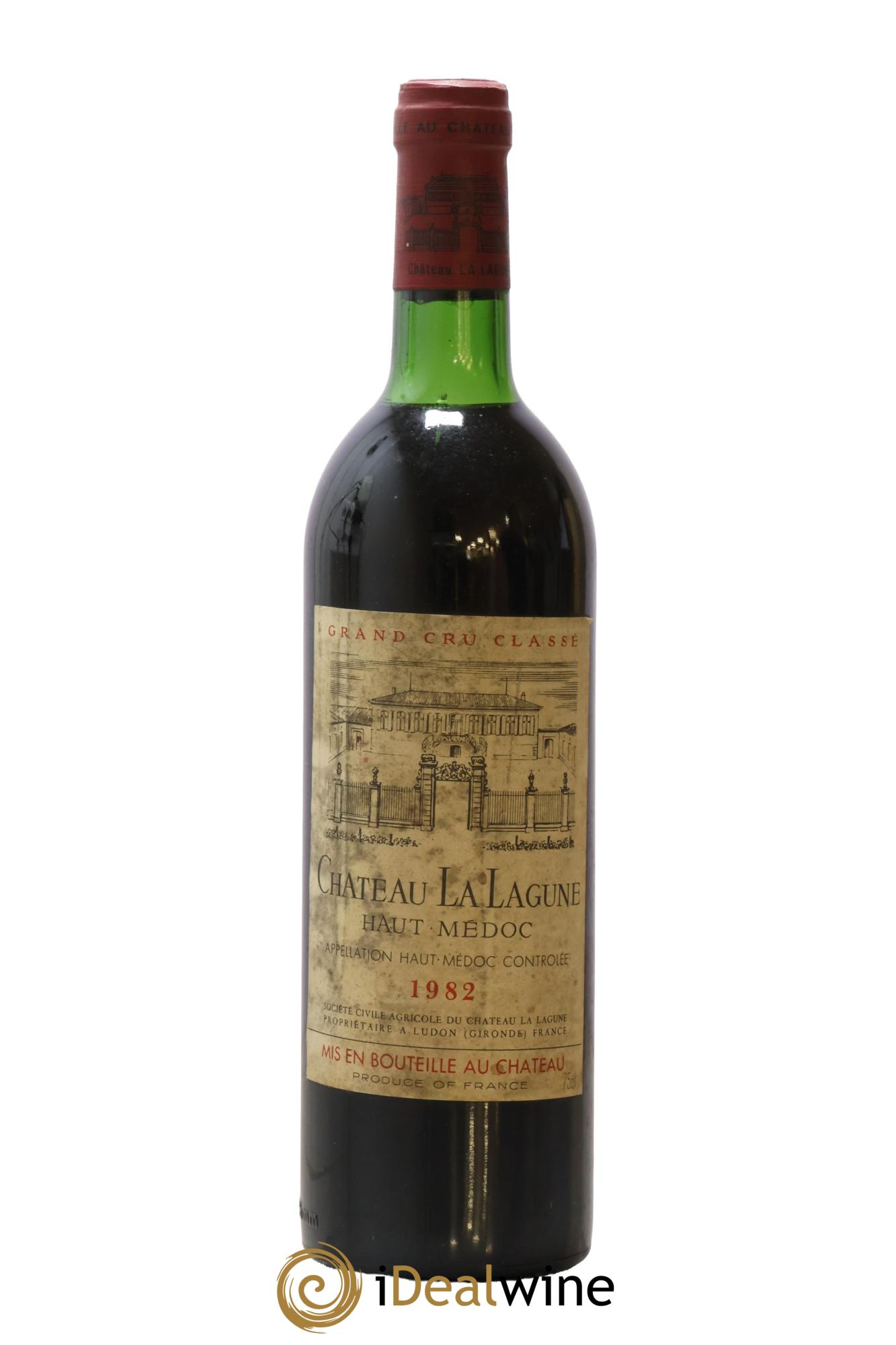 Château la Lagune 3ème Grand Cru Classé 1982 - Lot de 1 bouteille - 0