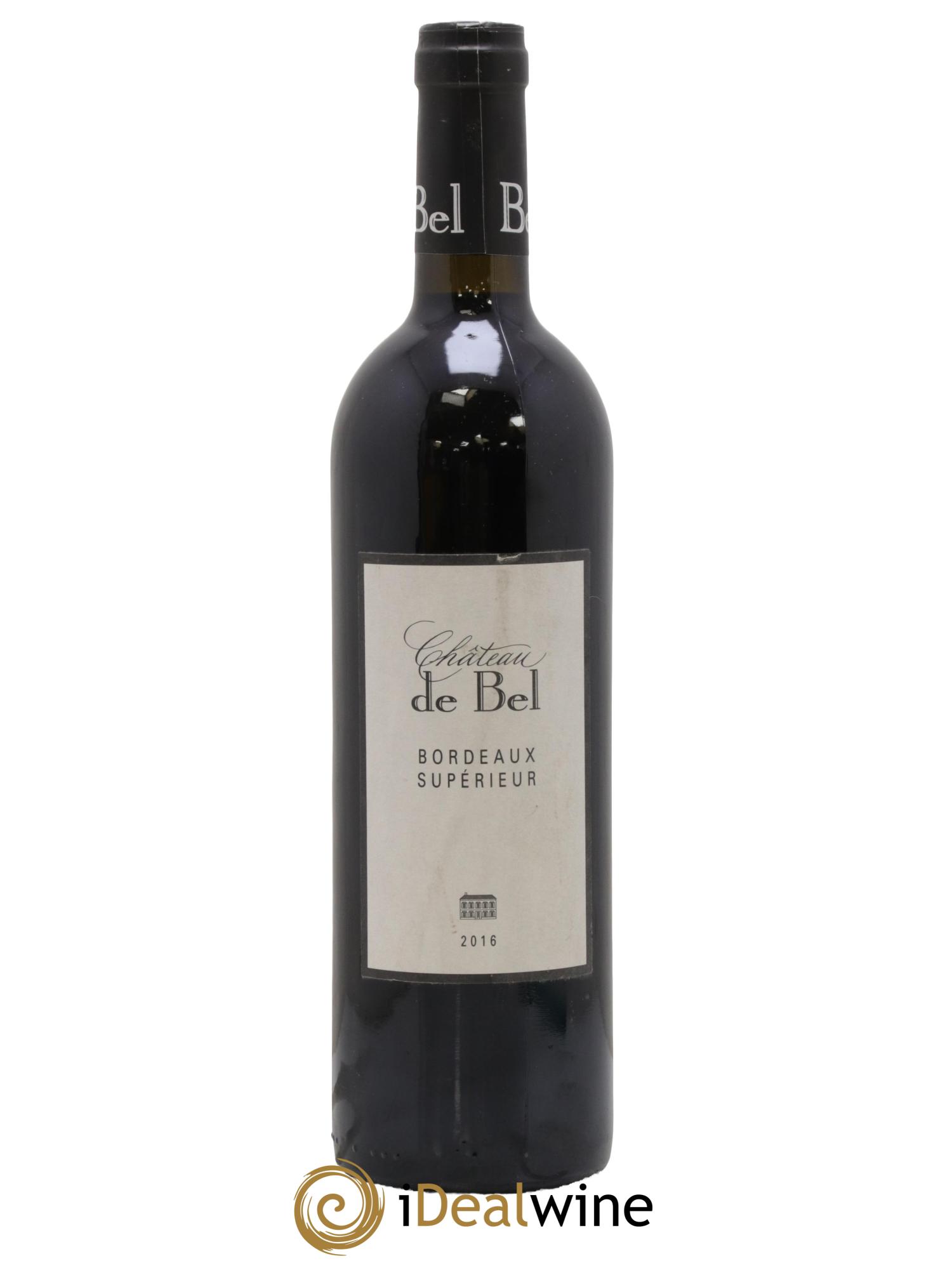 Bordeaux Supérieur Château de Bel 2016 - Lot de 1 bouteille - 0
