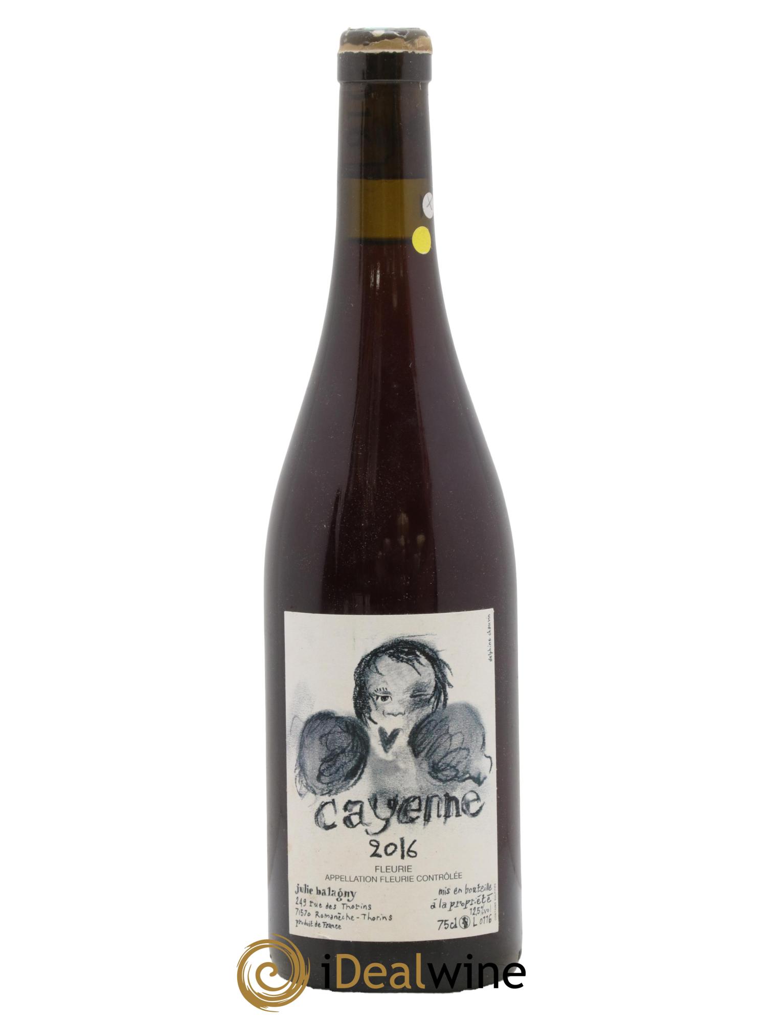 Fleurie Cayenne Julie Balagny 2016 - Lot de 1 bouteille - 0
