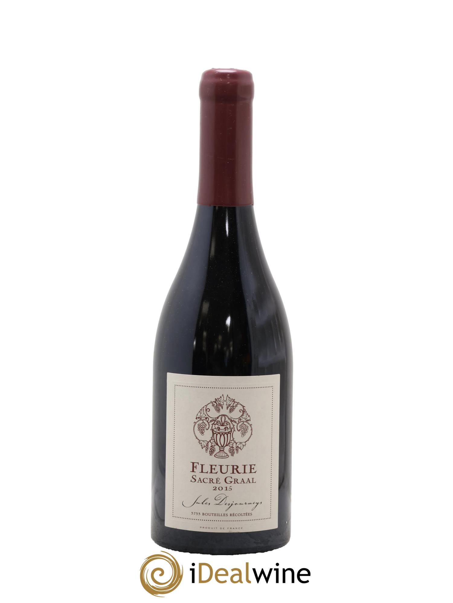 Fleurie Sacré Graal Jules Desjourneys 2015 - Lot of 1 bottle - 0