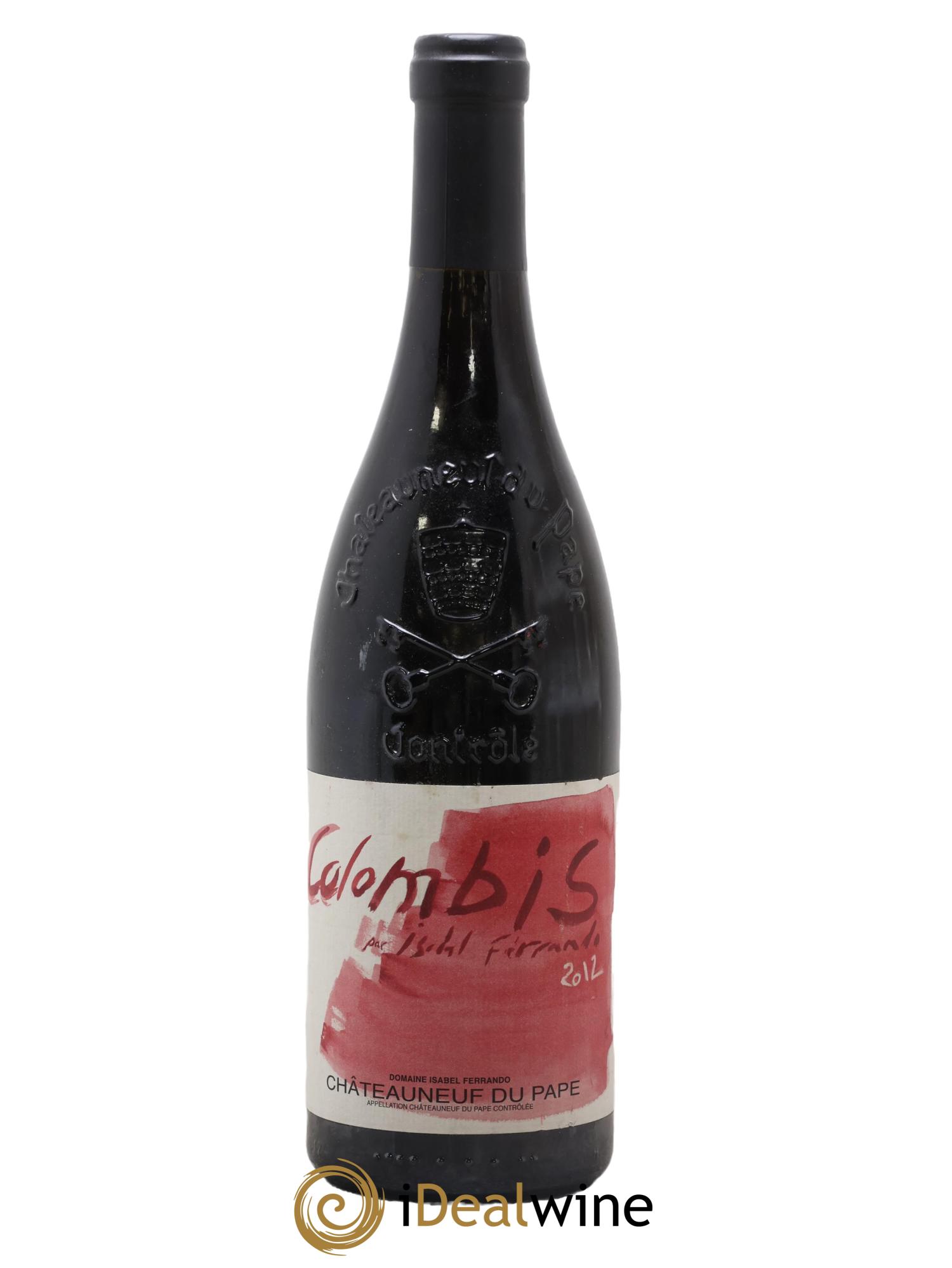 Châteauneuf-du-Pape Colombis Domaine Saint-Préfert 2012 - Posten von 1 Flasche - 0
