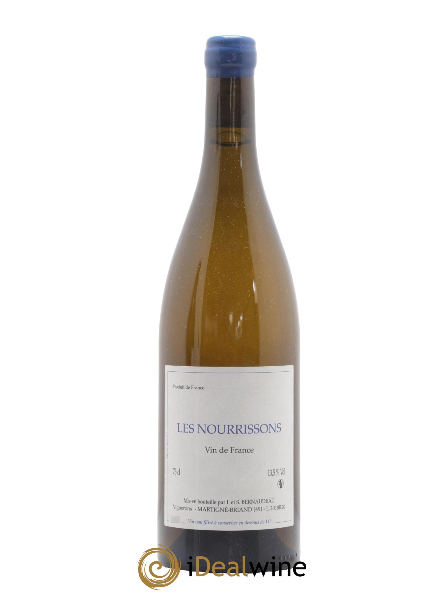 Vin de France Les Nourrissons Stéphane Bernaudeau 2018 - Lot de 1 bouteille - 0