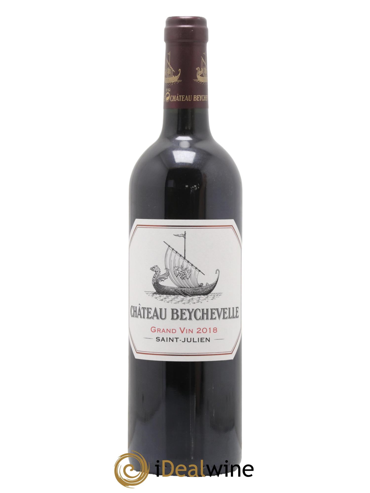Château Beychevelle 4ème Grand Cru Classé 2018 - Lot de 1 bouteille - 0
