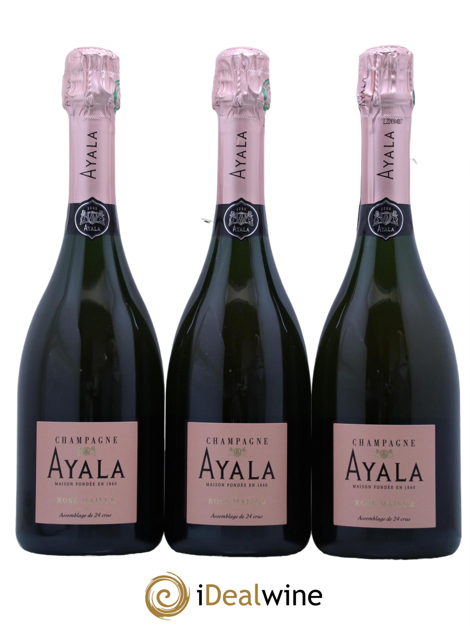 Rosé Majeur Ayala - Lot de 3 bouteilles - 0