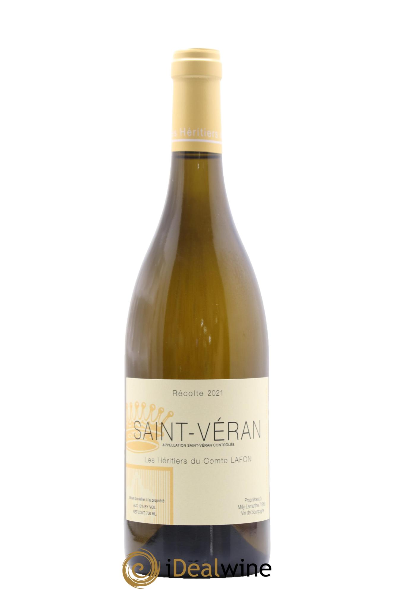 Saint-Véran Héritiers du Comte Lafon (Domaine des) 2021 - Lot de 1 bouteille - 0