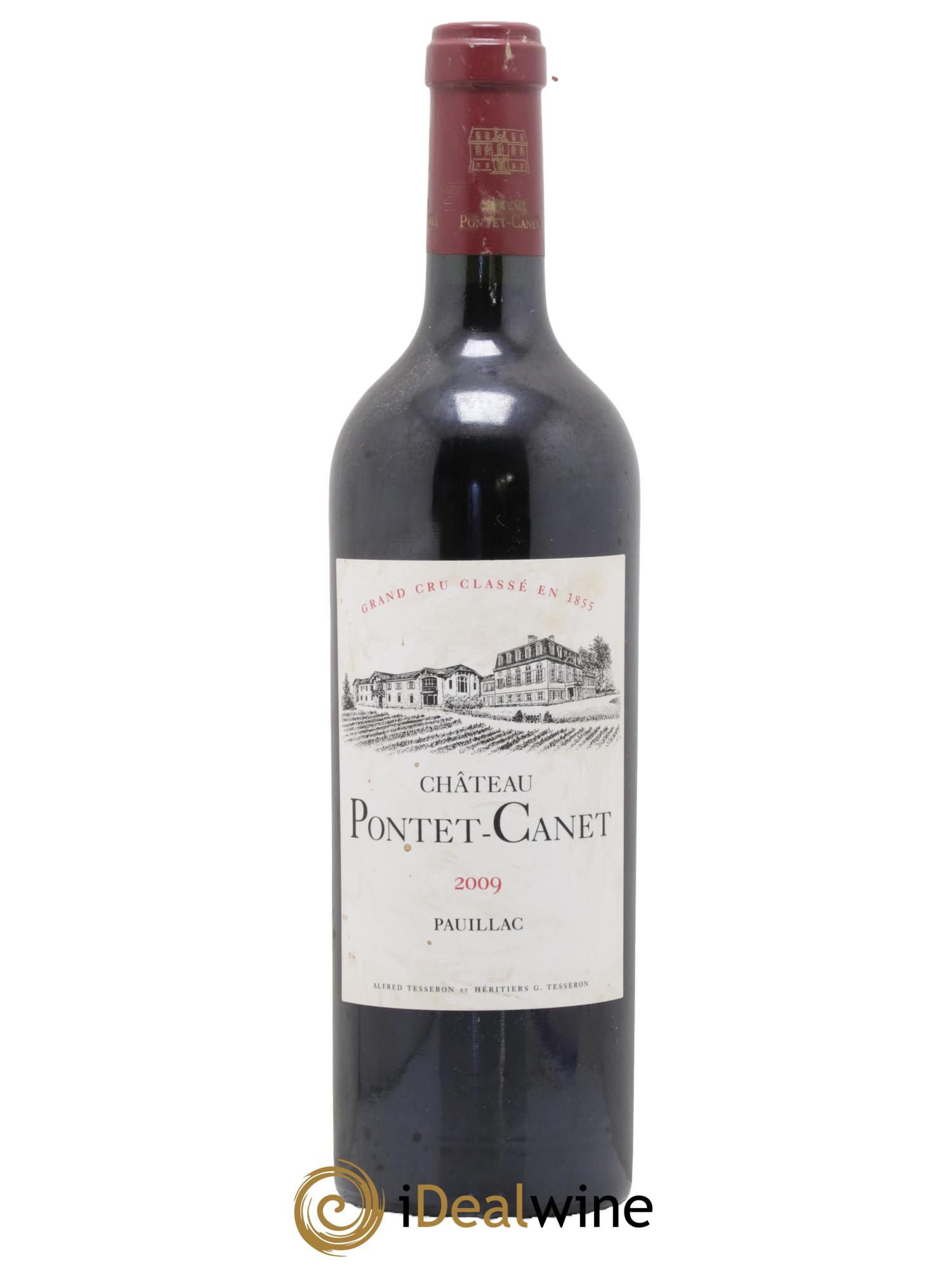 Château Pontet Canet 5ème Grand Cru Classé 2009 - Lot de 1 bouteille - 0