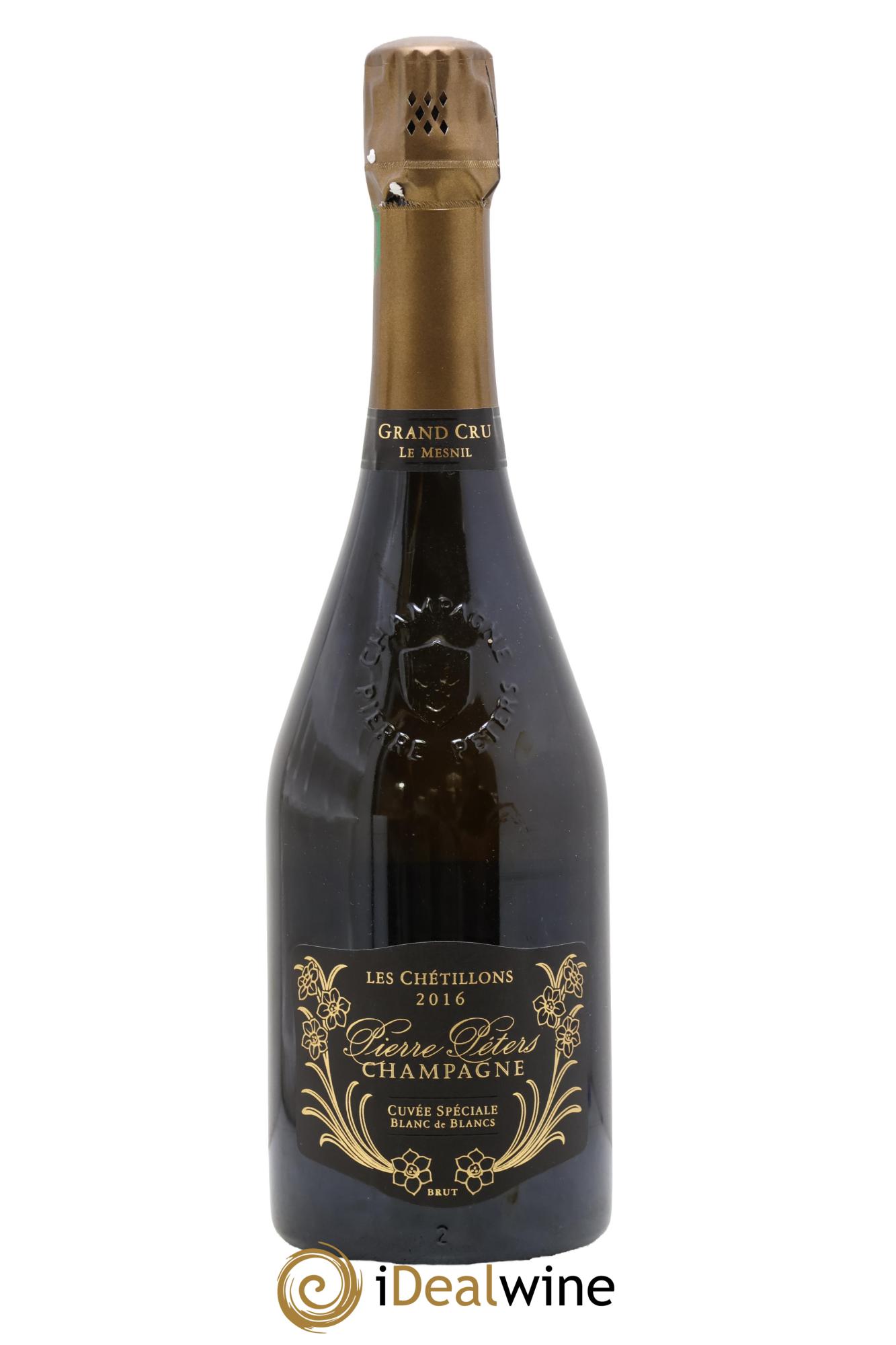 Cuvée Spéciale les Chétillons Blanc de Blancs Brut Pierre Péters 2016 - Lote de 1 botella - 0