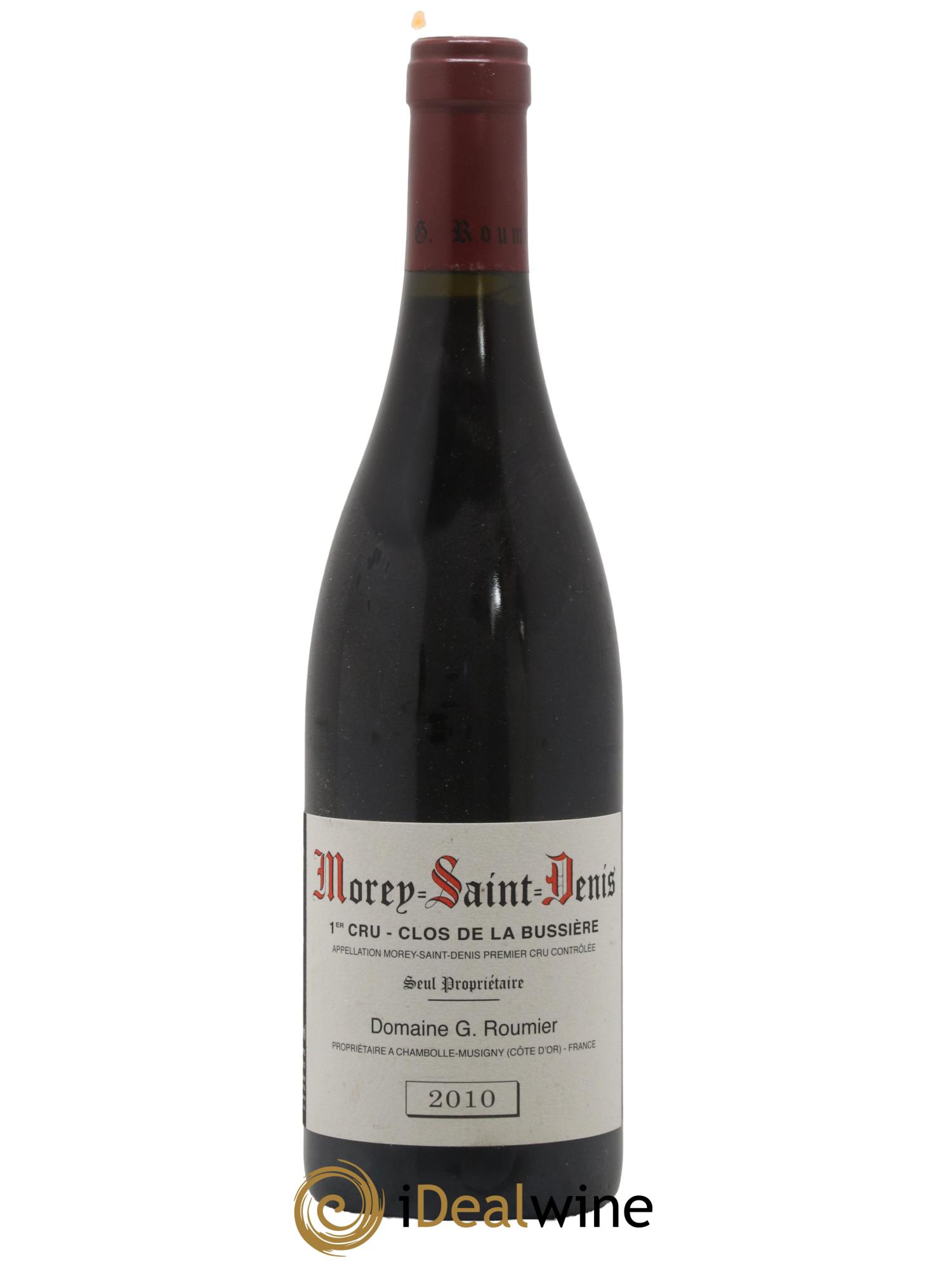 Morey Saint-Denis 1er Cru Clos de la Bussière Georges Roumier (Domaine) 2010 - Lot de 1 bouteille - 0