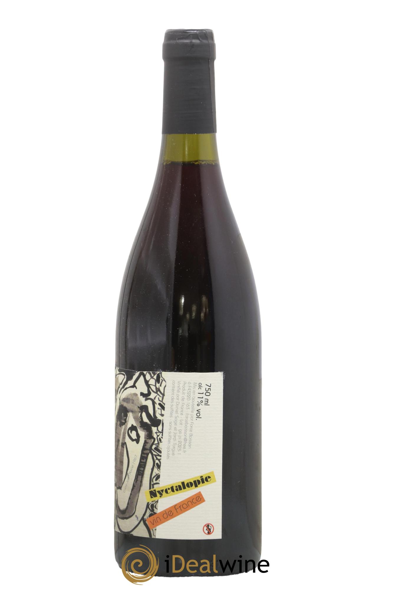Vin de France Nyctalopie Daniel Sage 2022 - Lot de 1 bouteille - 1