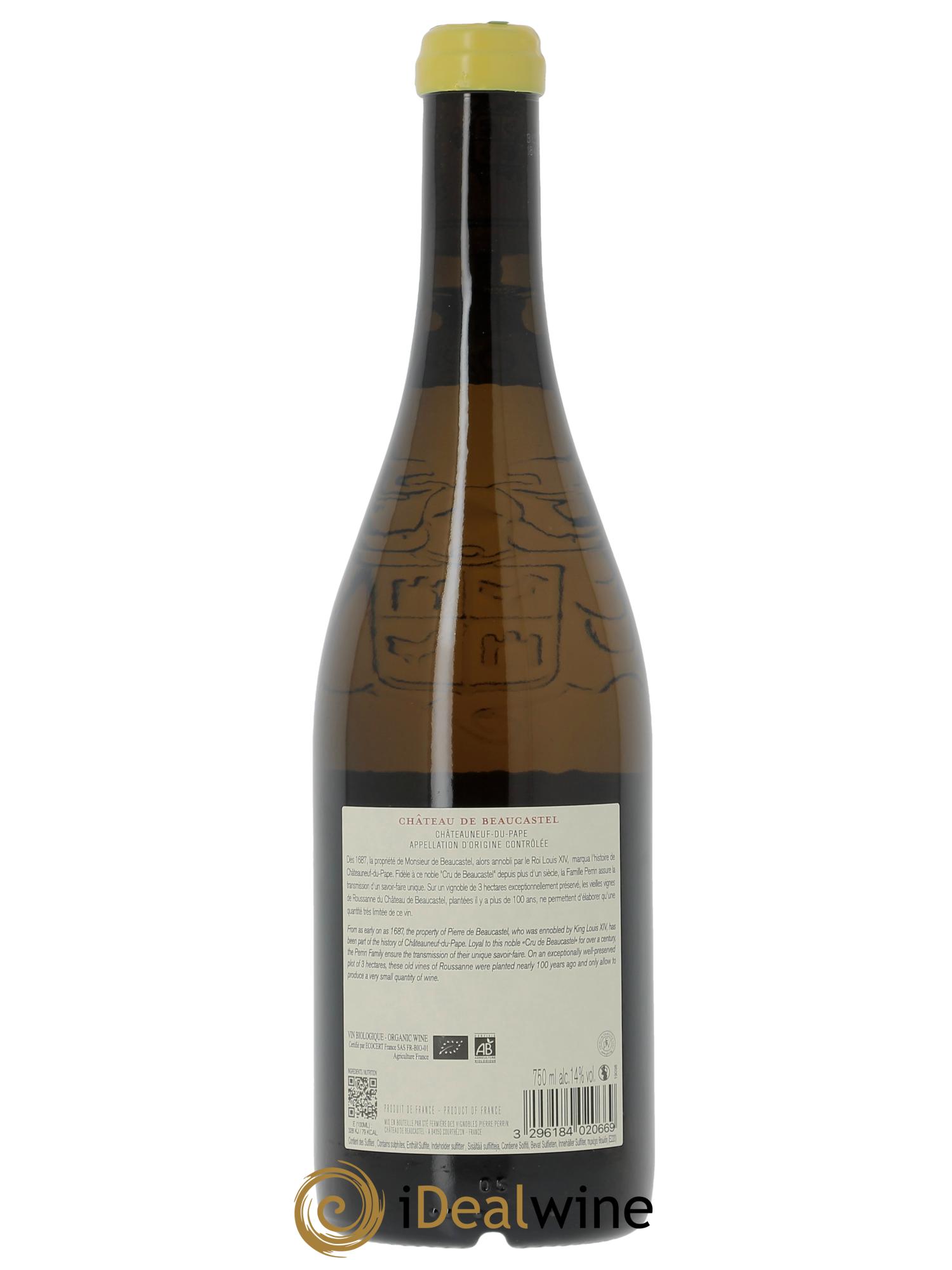 Châteauneuf-du-Pape Château de Beaucastel Vieilles vignes Roussanne Famille Perrin  2024 - Posten von 1 Flasche - 1