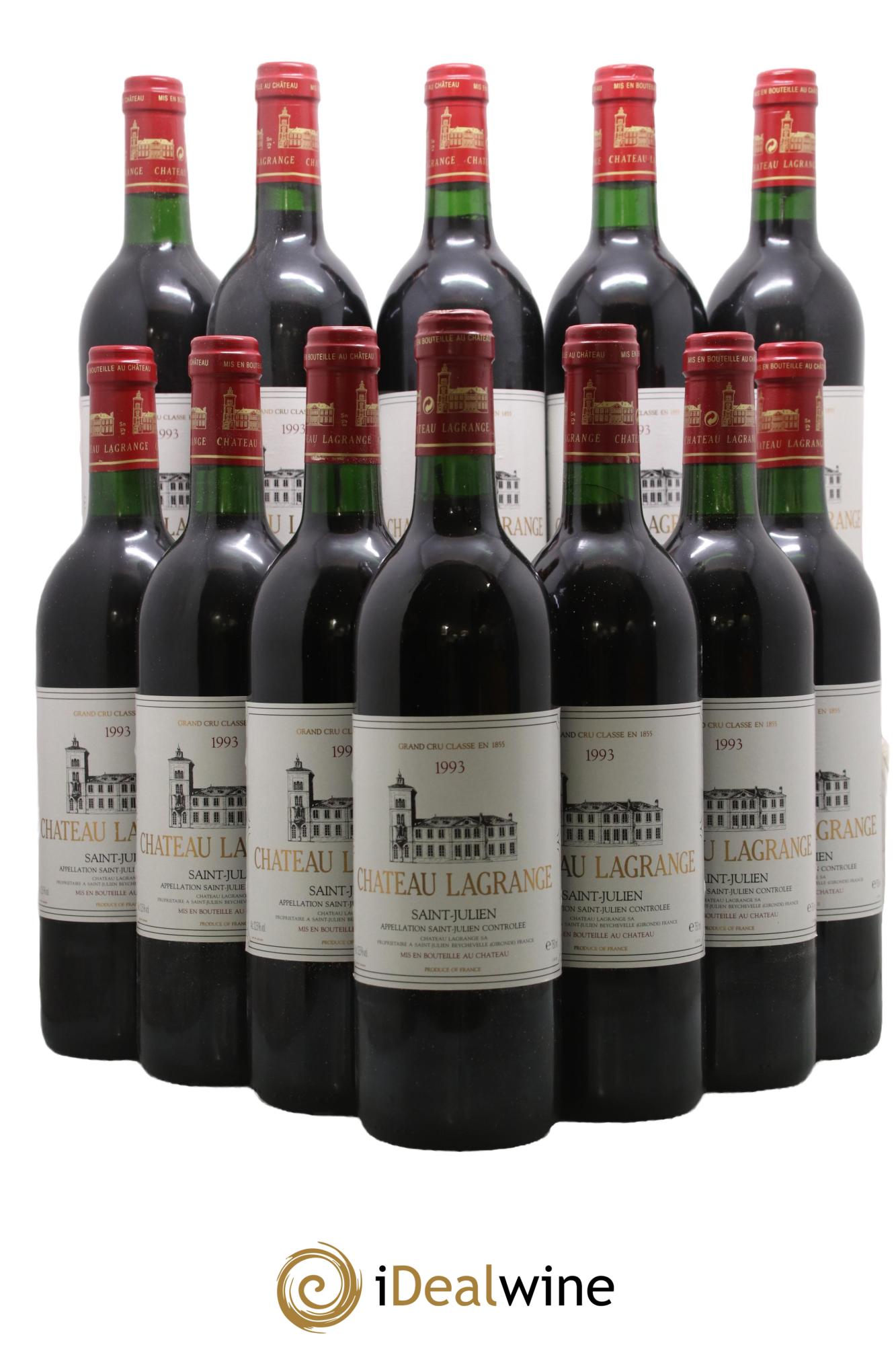Château Lagrange 3ème Grand Cru Classé 1993 - Lot of 12 bottles - 0