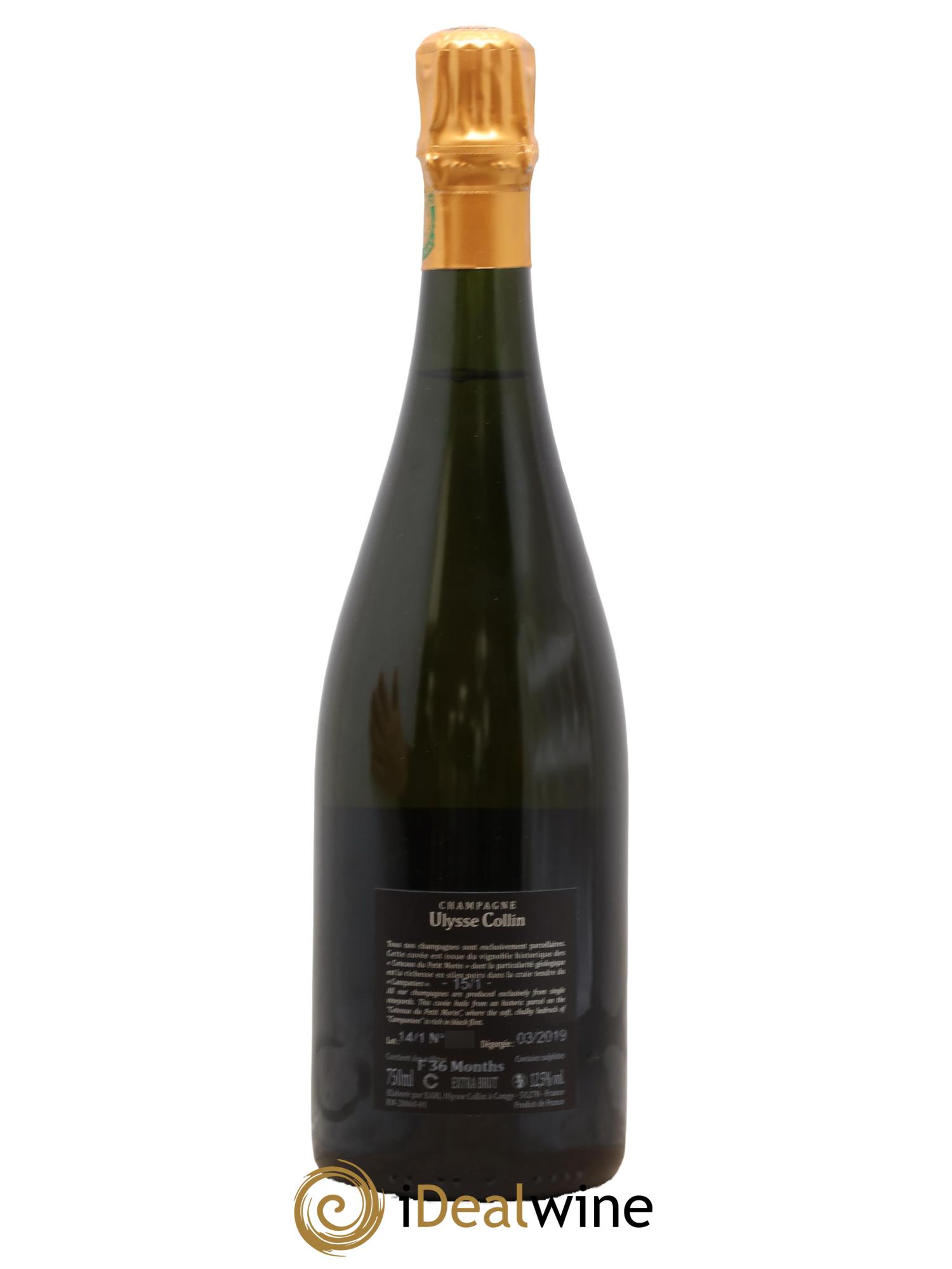 Les Pierrières Blancs de Blancs Extra-Brut Ulysse Collin - Posten von 1 Flasche - 1