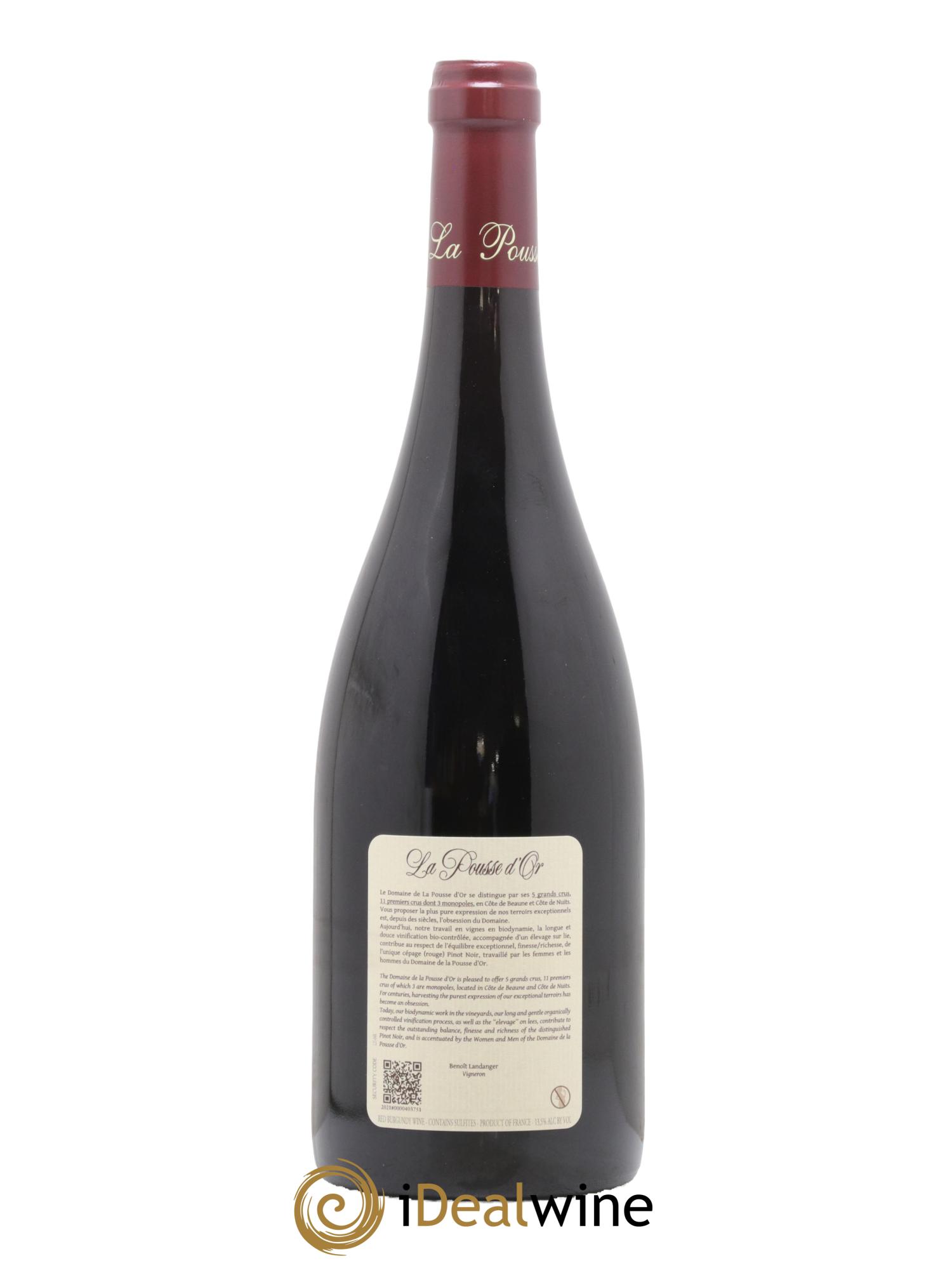 Clos de la Roche Grand Cru La Pousse d'Or (Domaine de) 2019 - Lot de 1 bouteille - 1