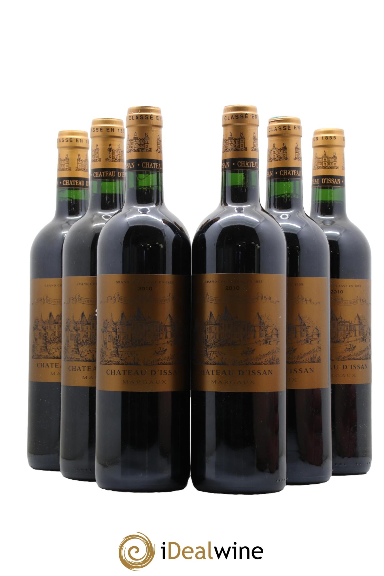 Château d'Issan 3ème Grand Cru Classé 2010 - Lotto di 6 bottiglie - 0