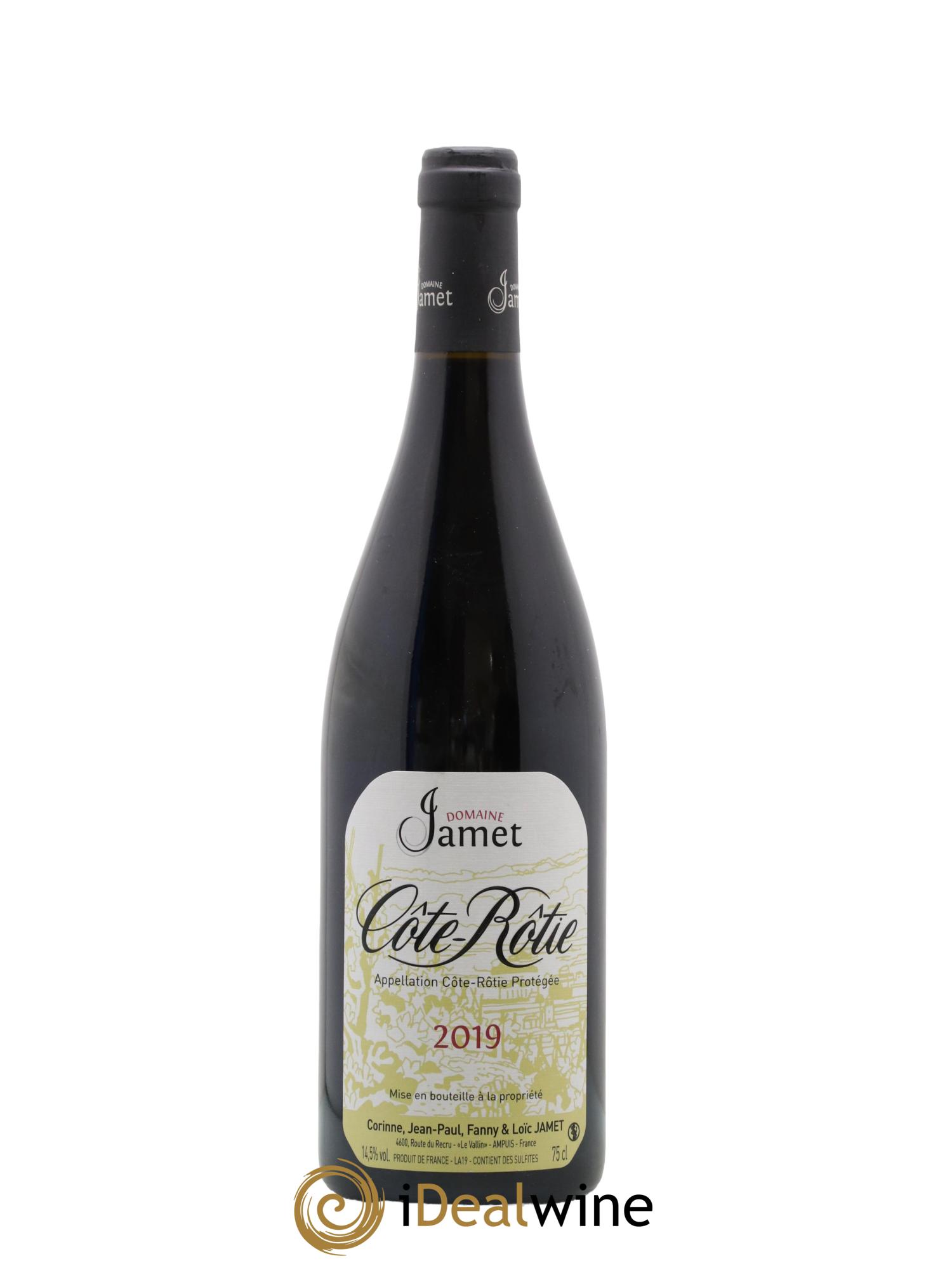 Côte-Rôtie Jamet (Domaine) 2019 - Lot de 1 bouteille - 0