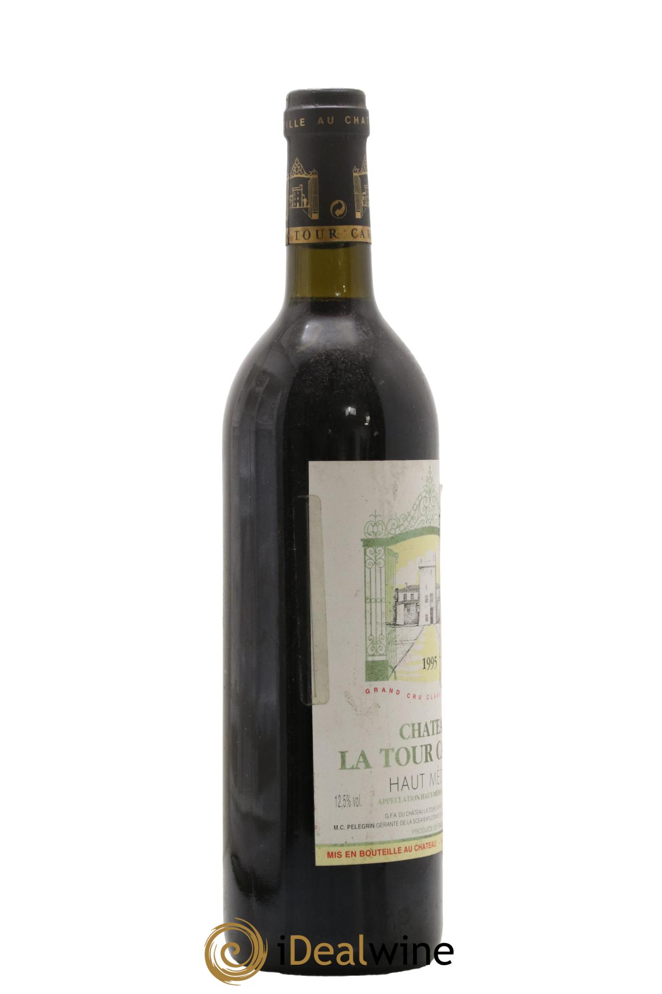 Château la Tour Carnet 4ème Grand Cru Classé 1995 - Lot of 1 bottle - 1