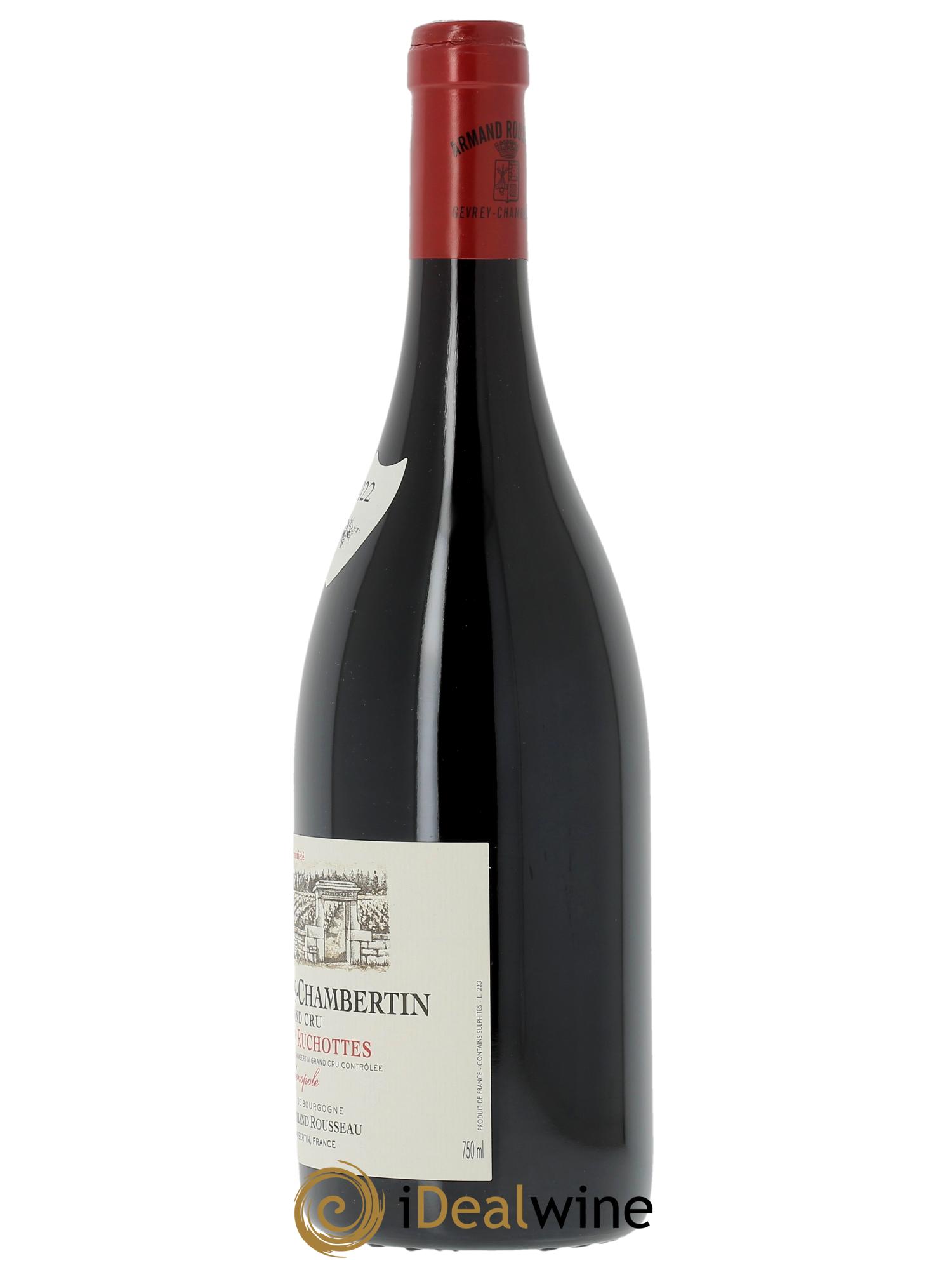Ruchottes-Chambertin Grand Cru Clos des Ruchottes Armand Rousseau (Domaine) 2022 - Lot of 1 bottle - 2