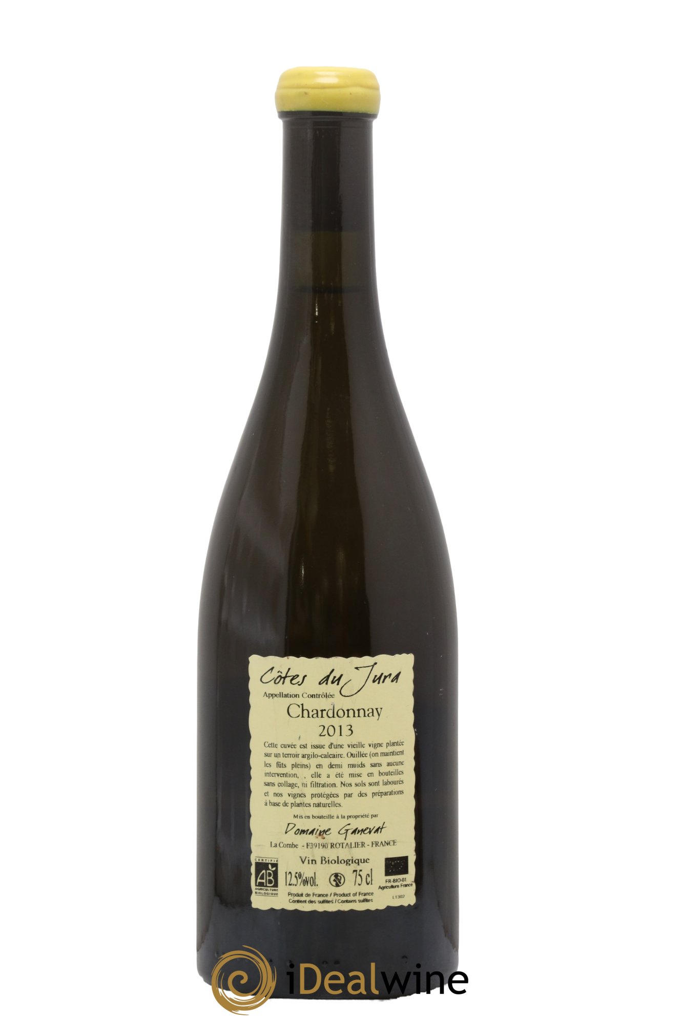 Côtes du Jura Les Chamois du Paradis Jean-François Ganevat (Domaine) 2013 - Lot de 1 bouteille - 1