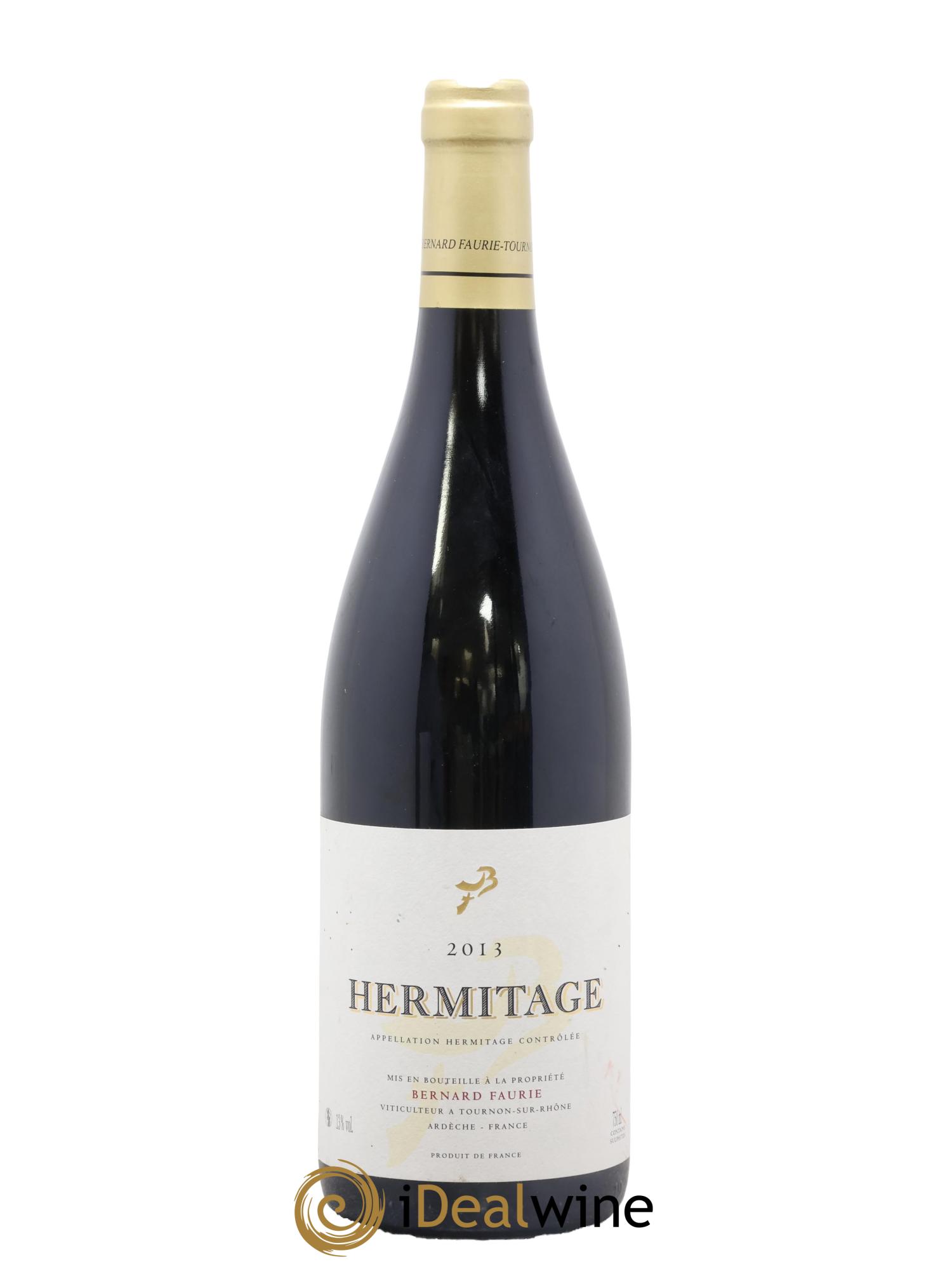 Hermitage Bessards Méal (capsule dorée) Bernard Faurie 2013 - Lot of 1 bottle - 0