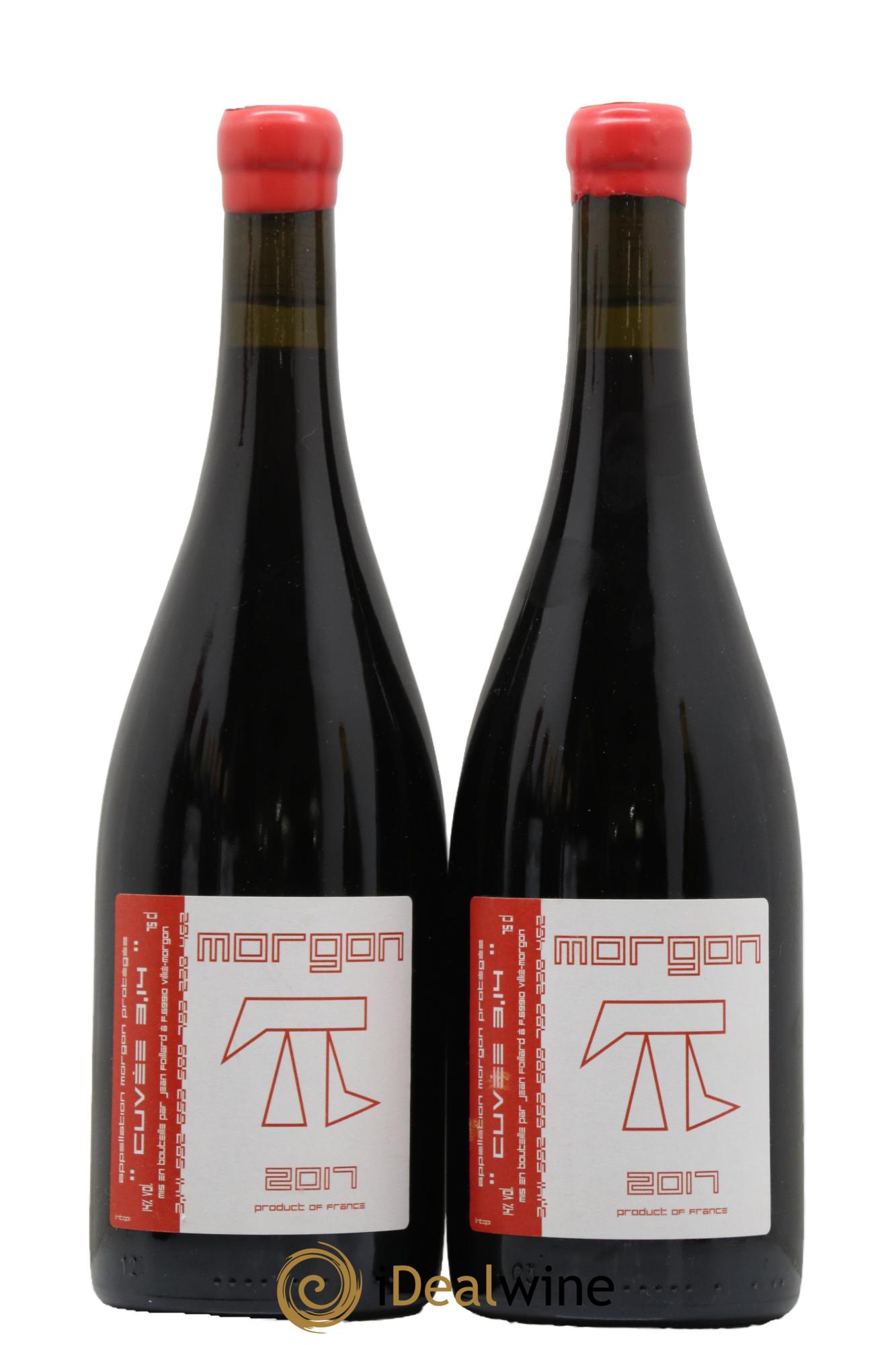 Morgon 3.14 Jean Foillard 2017 - Lot de 2 bouteilles - 0