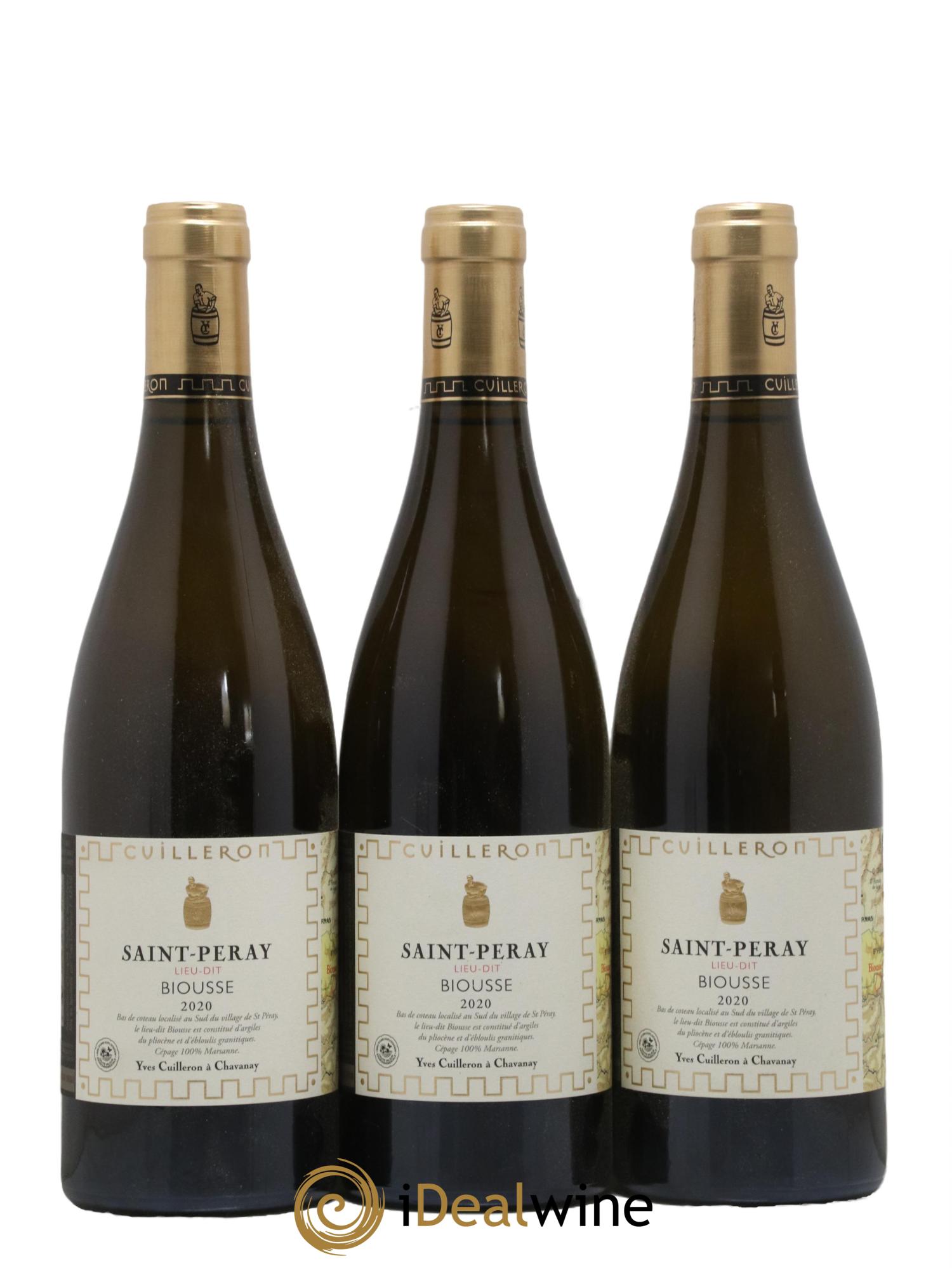 Saint-Péray Biousse Yves Cuilleron (Domaine) 2020 - Lot de 3 bouteilles - 0