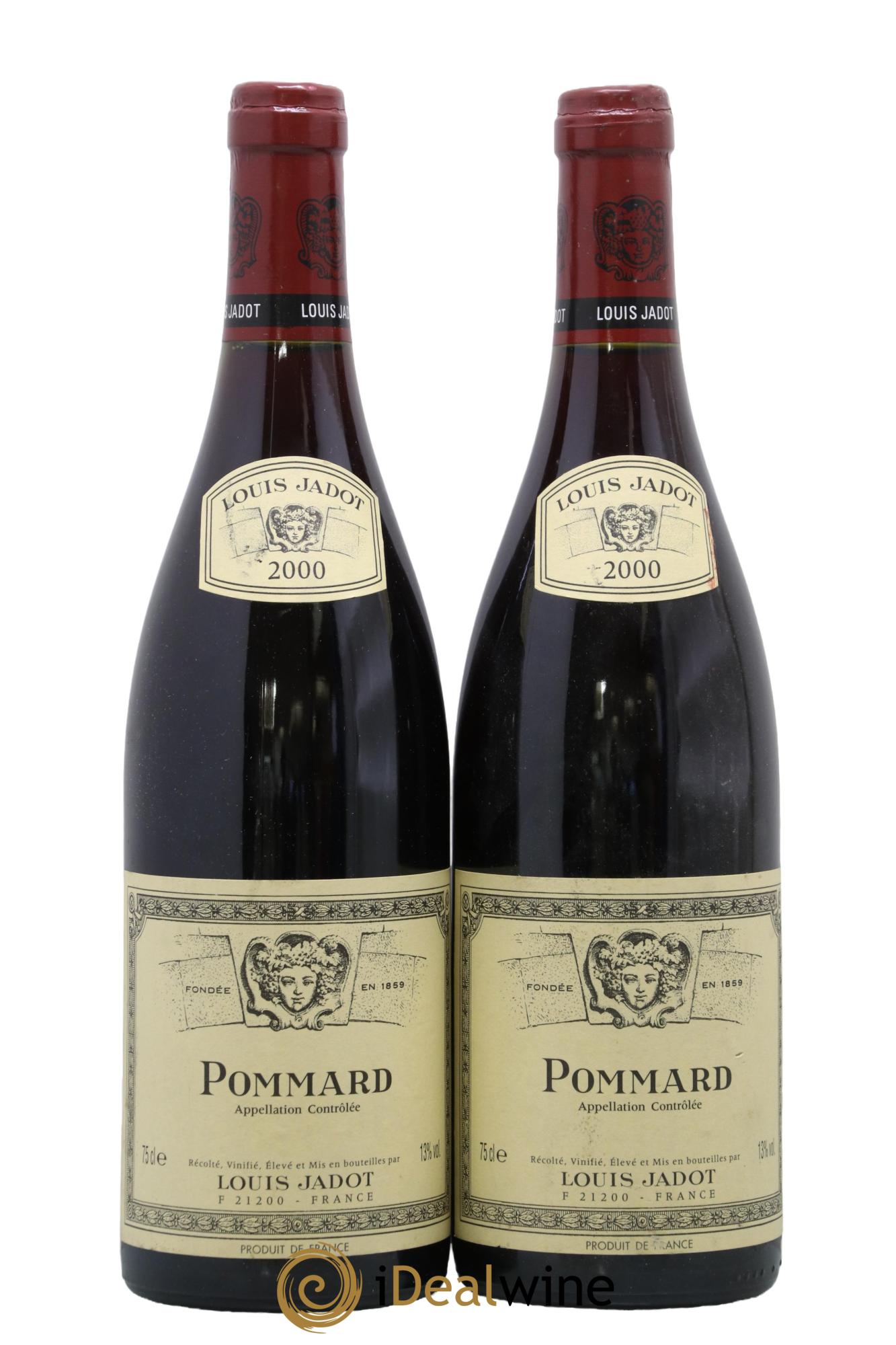 Pommard Maison Louis Jadot 2000 - Lot de 2 bouteilles - 0