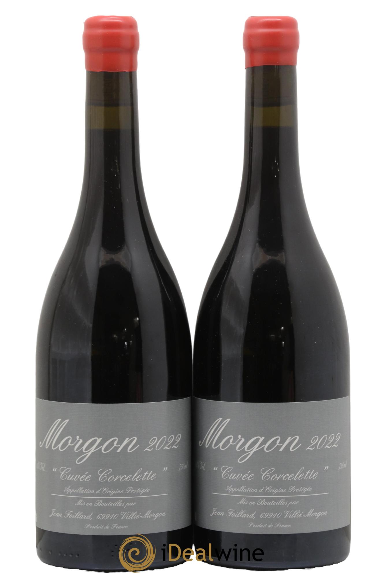 Morgon Corcelette Jean Foillard 2022 - Posten von 2 Flaschen - 0