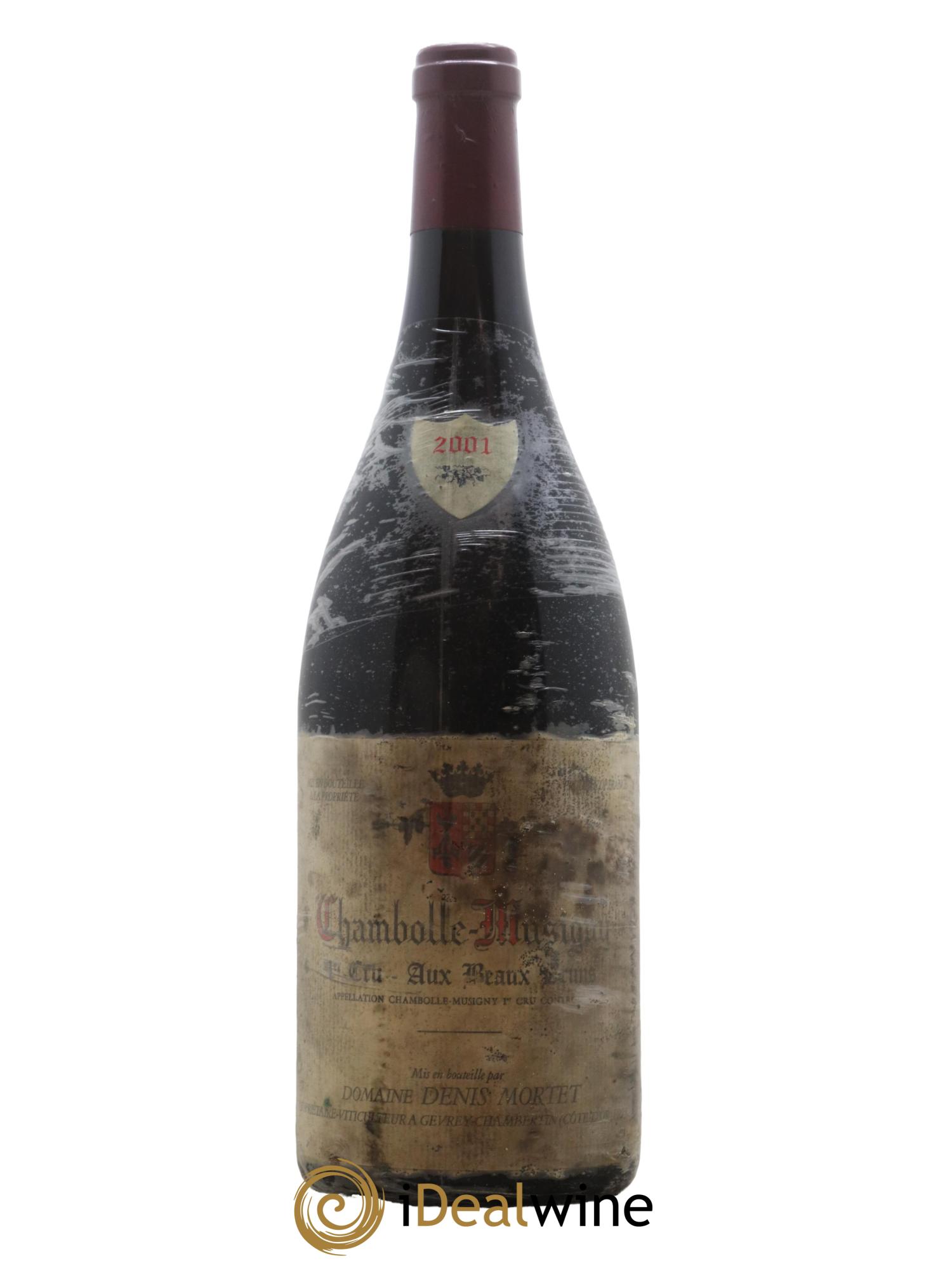 Chambolle-Musigny 1er Cru Aux Beaux Bruns Denis Mortet (Domaine) 2001 - Lot de 1 magnum - 0