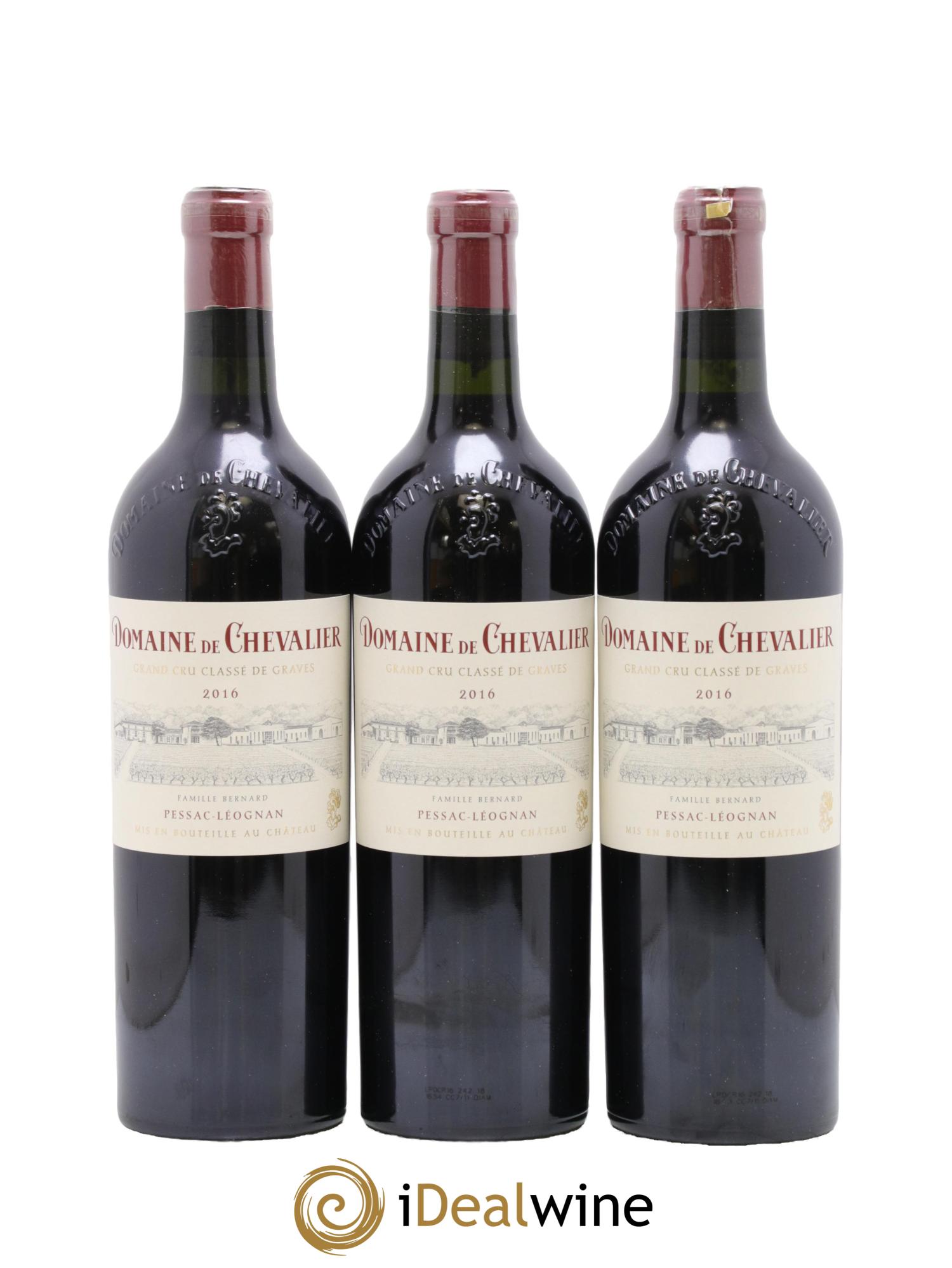 Domaine de Chevalier Cru Classé de Graves 2016 - Lotto di 3 bottiglie - 0