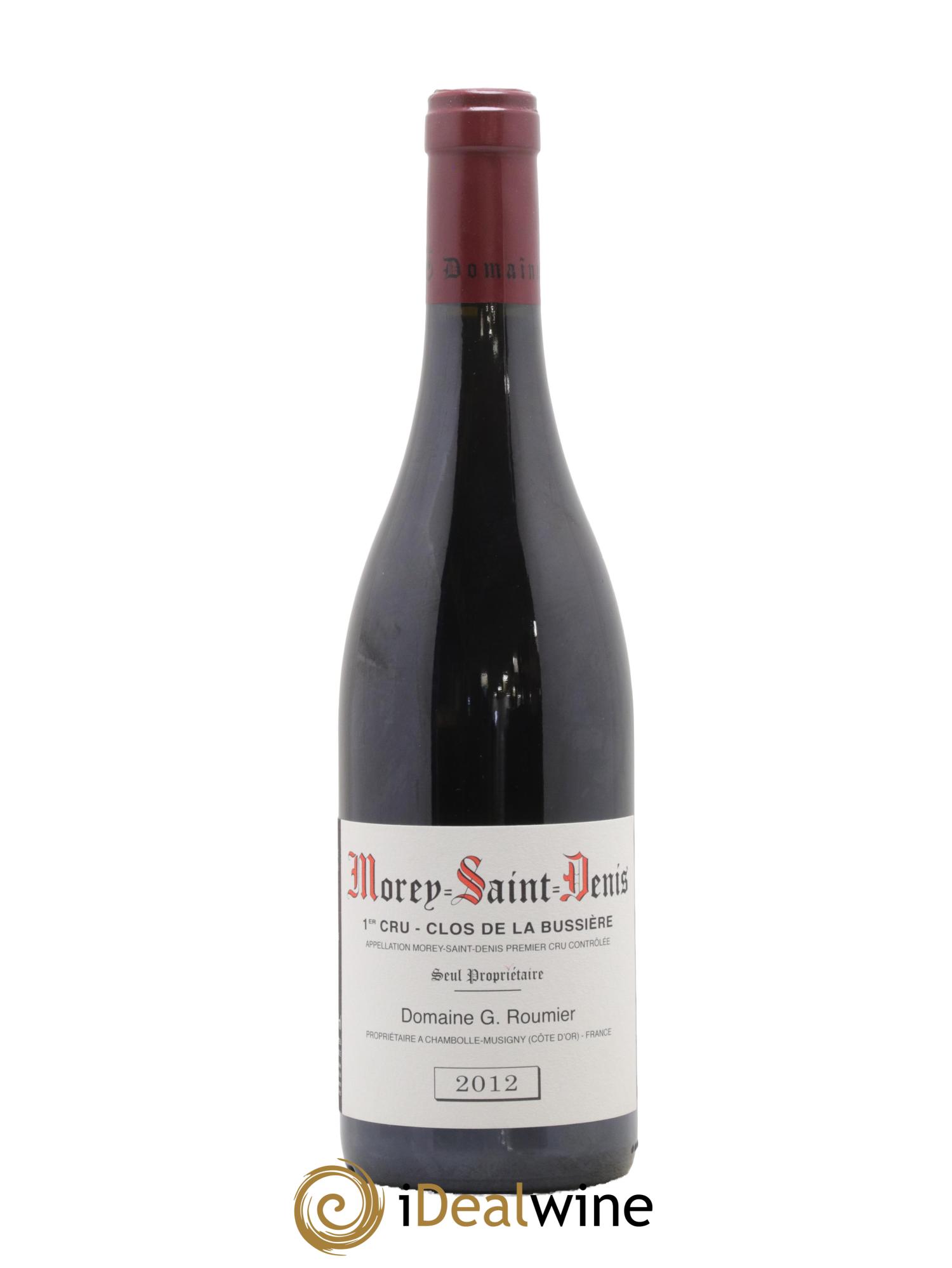 Morey Saint-Denis 1er Cru Clos de la Bussière Georges Roumier (Domaine) 2012 - Lot de 1 bouteille - 0