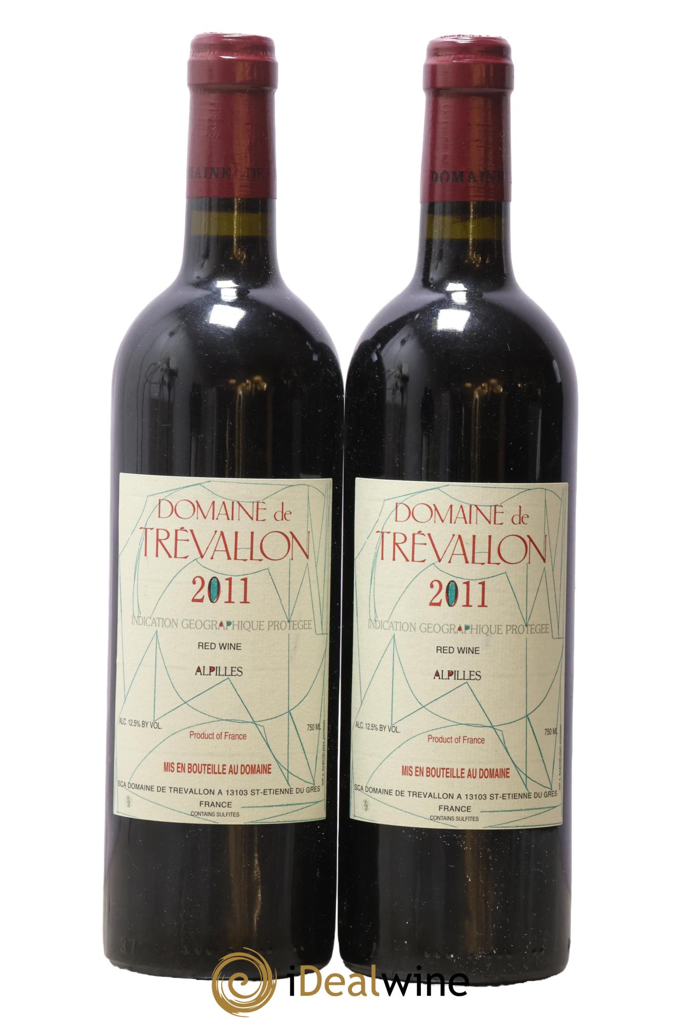 Alpilles Trévallon (Domaine de) Eloi Dürrbach 2011 - Lotto di 2 bottiglie - 0