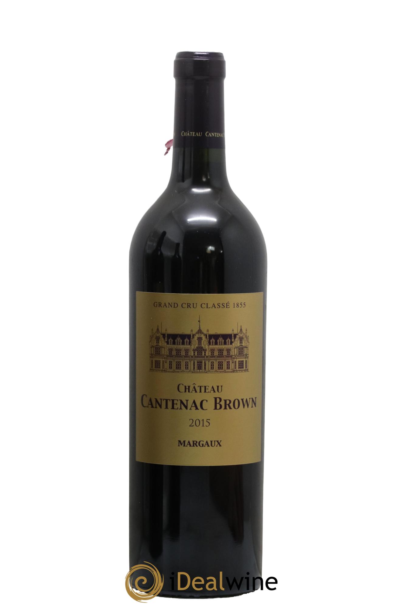 Château Cantenac Brown 3ème Grand Cru Classé 2015 - Lot de 1 bouteille - 0