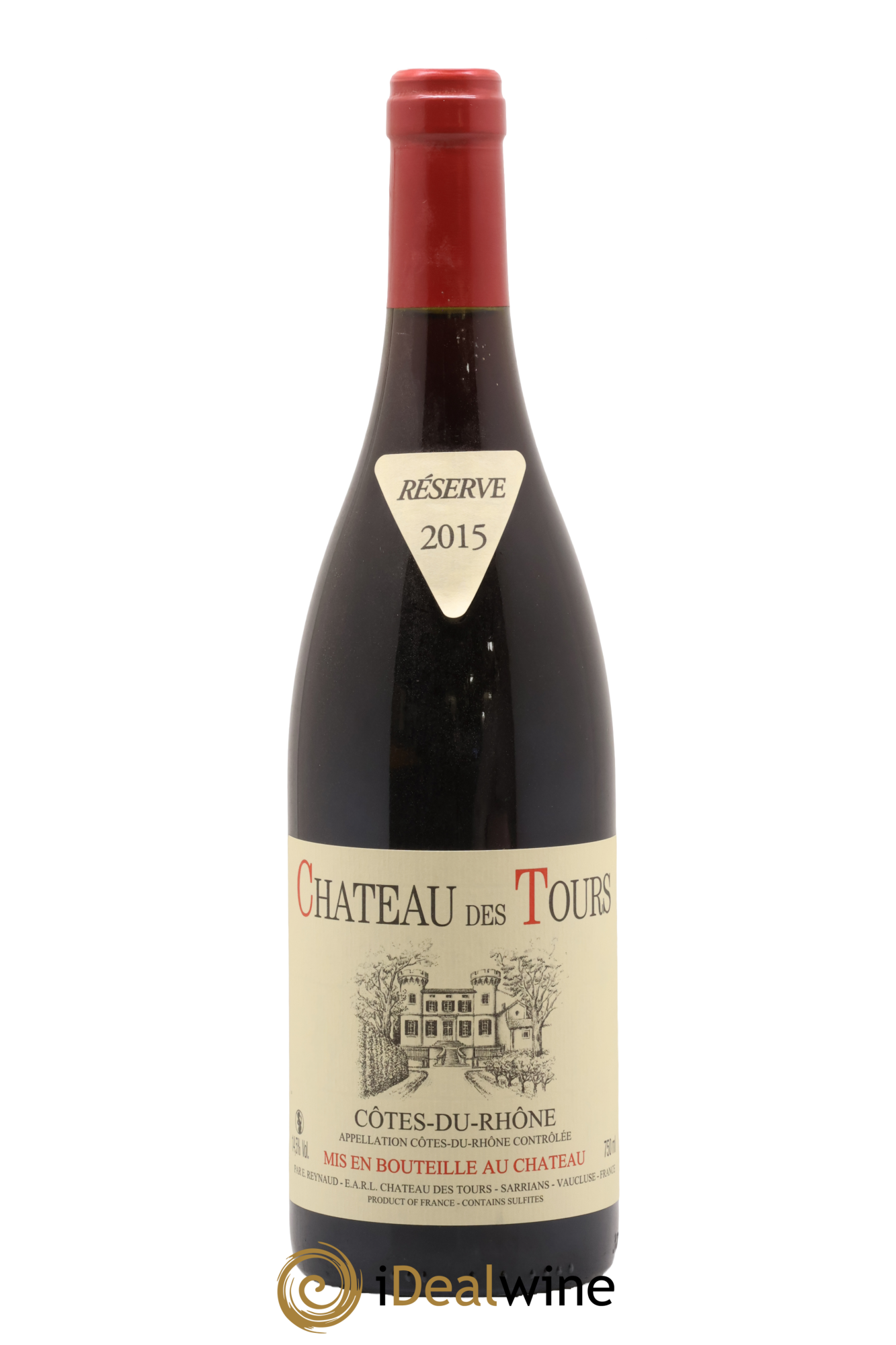 Côtes-du-Rhône Château des Tours Emmanuel Reynaud 2015 - Lot of 1 bottle - 0